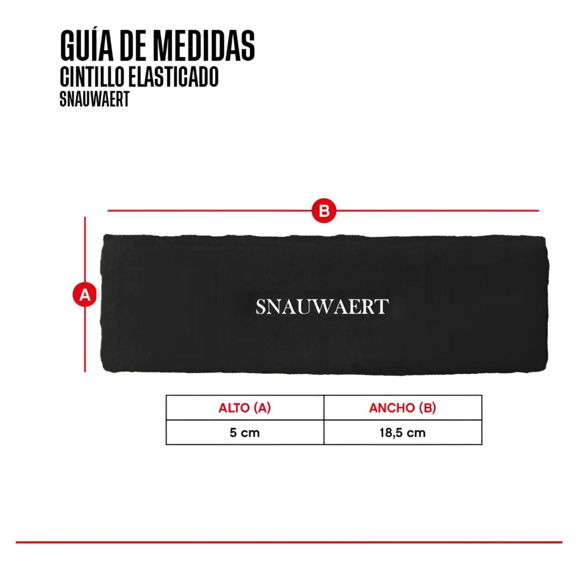 Cintillo Deportivo Elasticado Negro-1