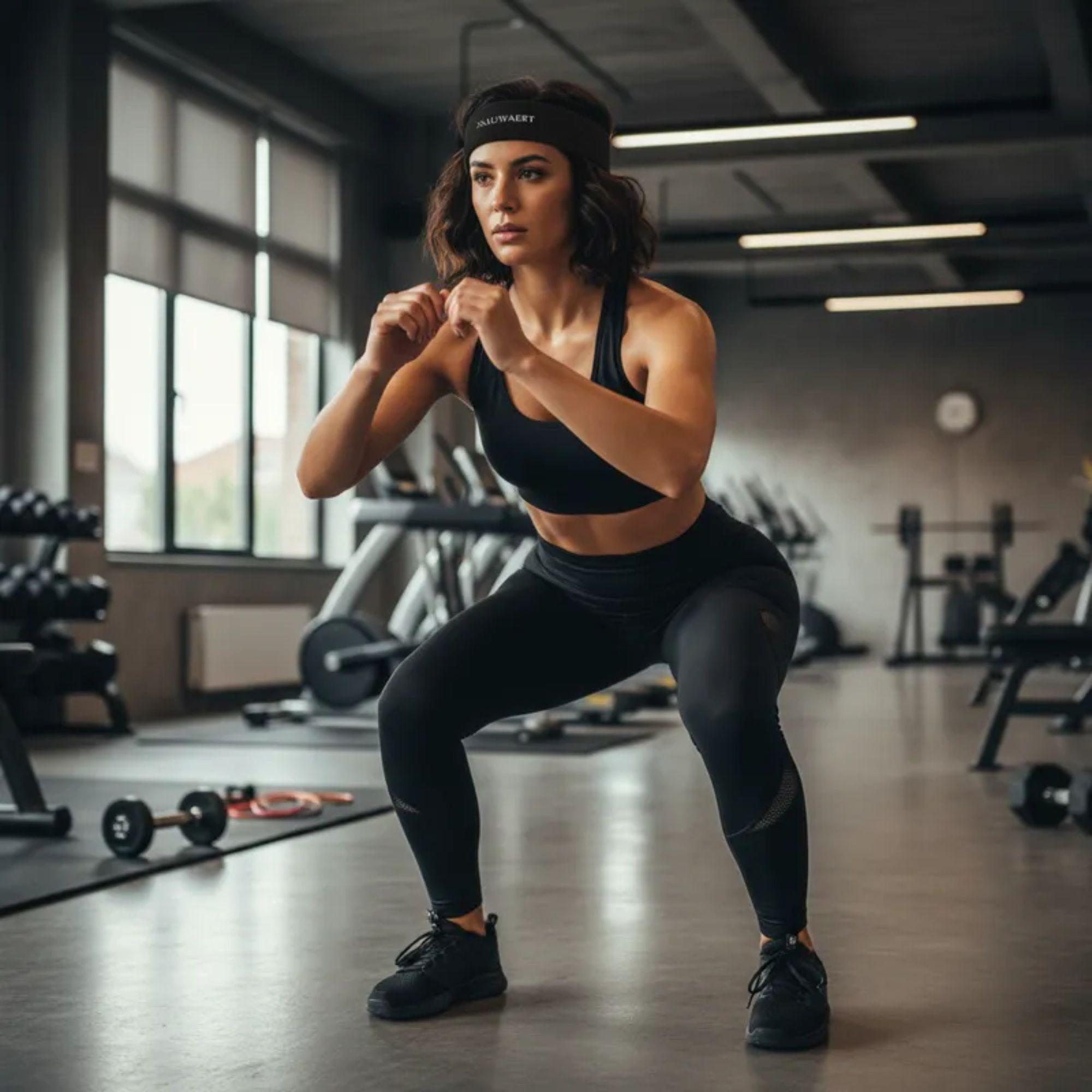 Cintillo Deportivo Elasticado Negro-8