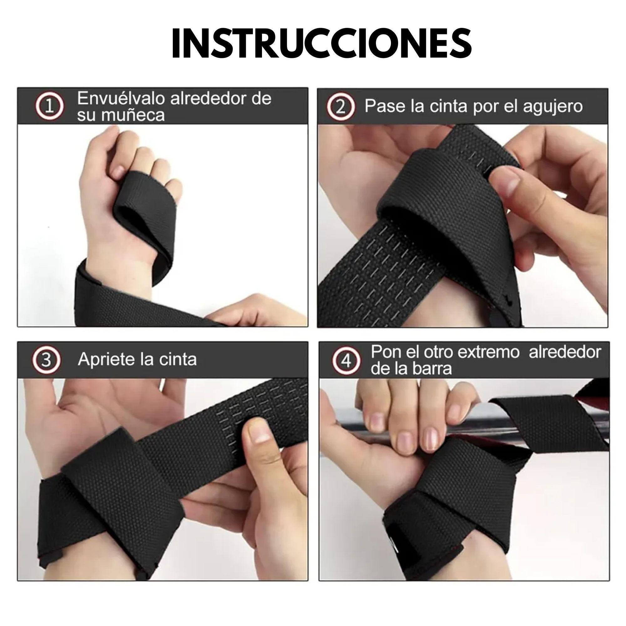 Strap Correa Antideslizante Olymphus levantamiento de Pesas-2