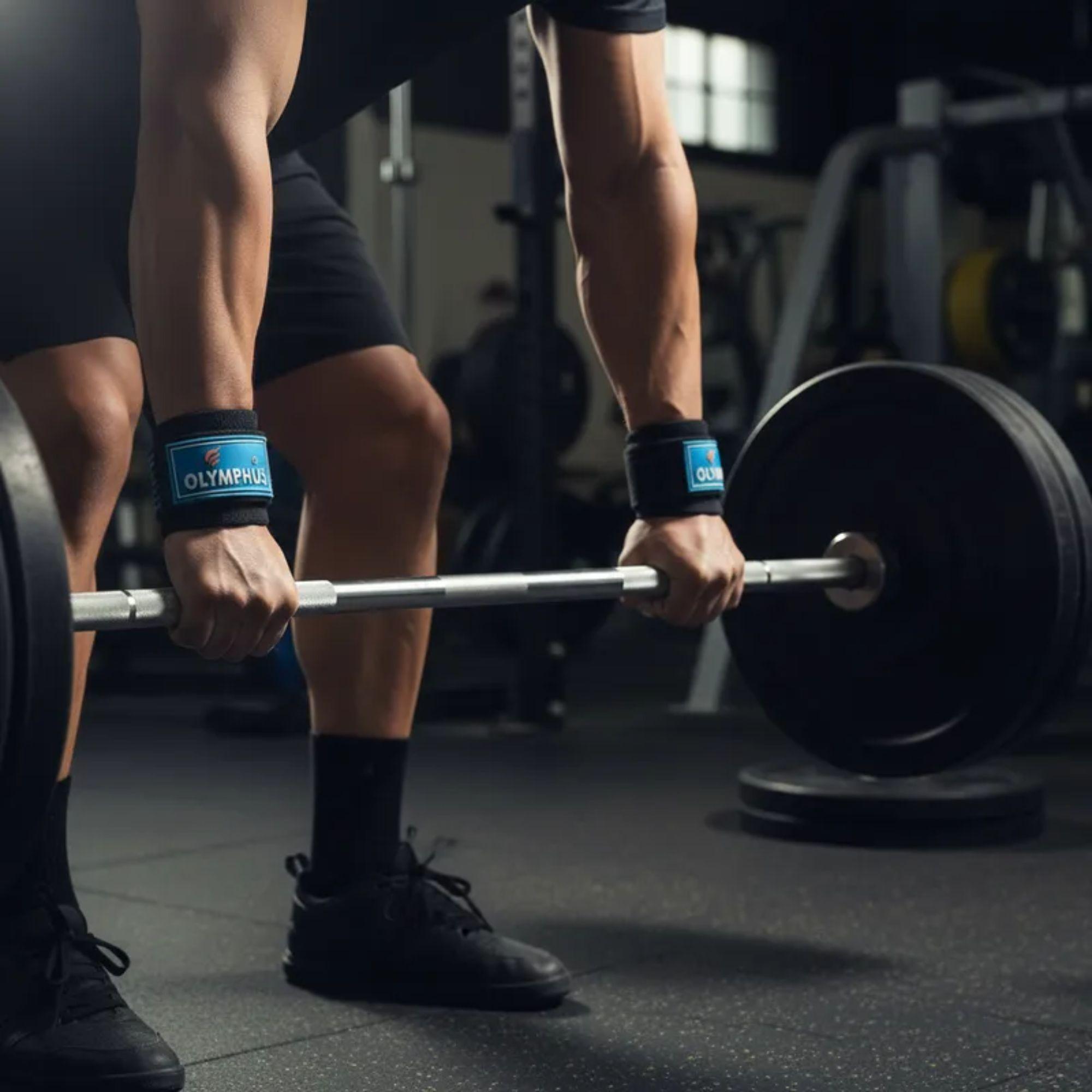 Strap Correa Antideslizante Olymphus levantamiento de Pesas-8