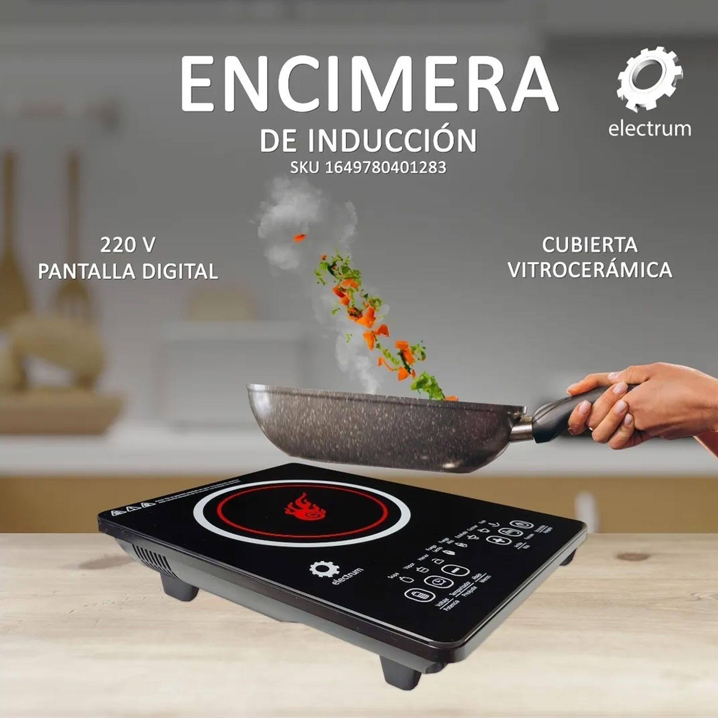 Encimera de Inducción Eléctrica -3
