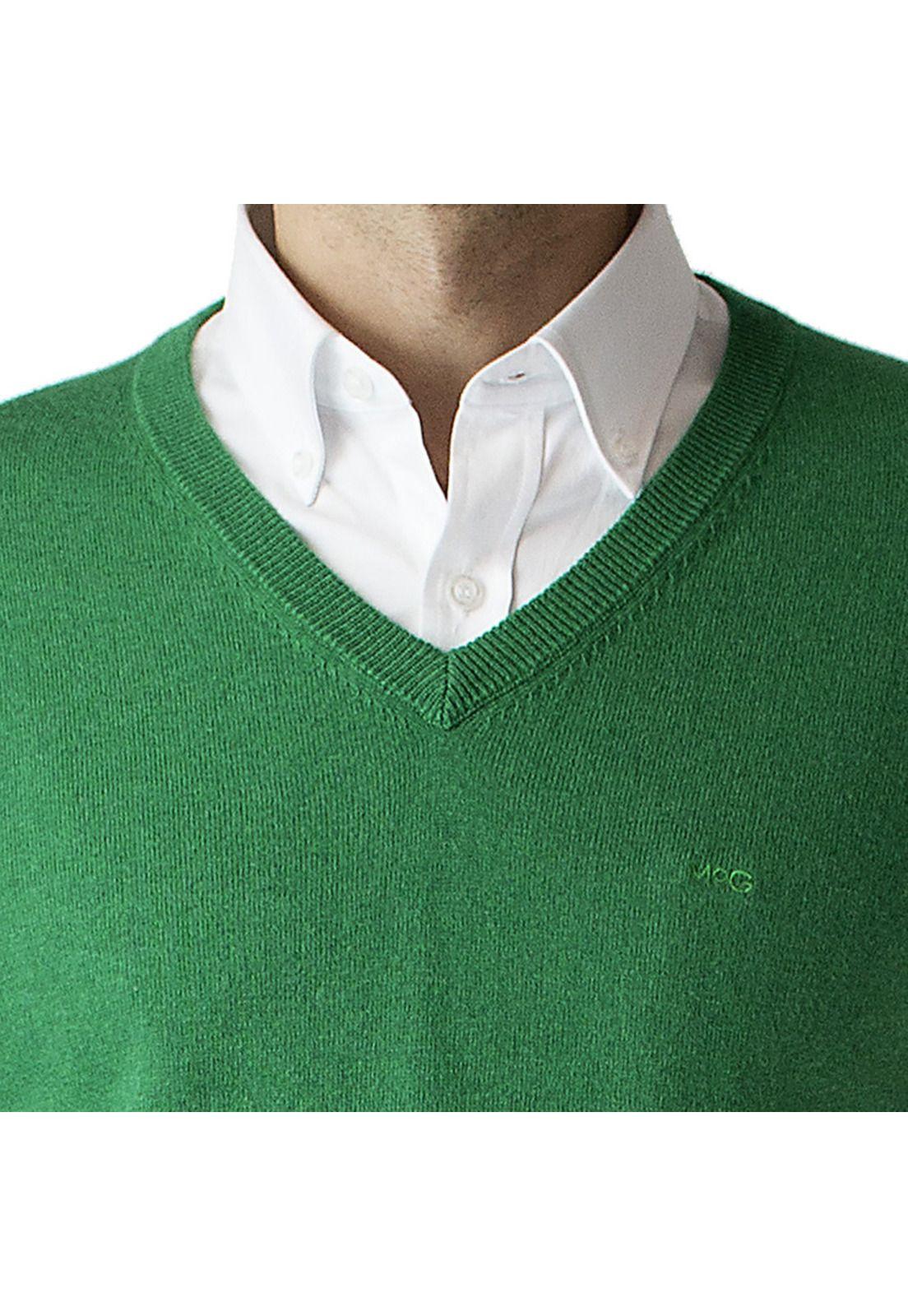 Sweater Cuello V Melange-3