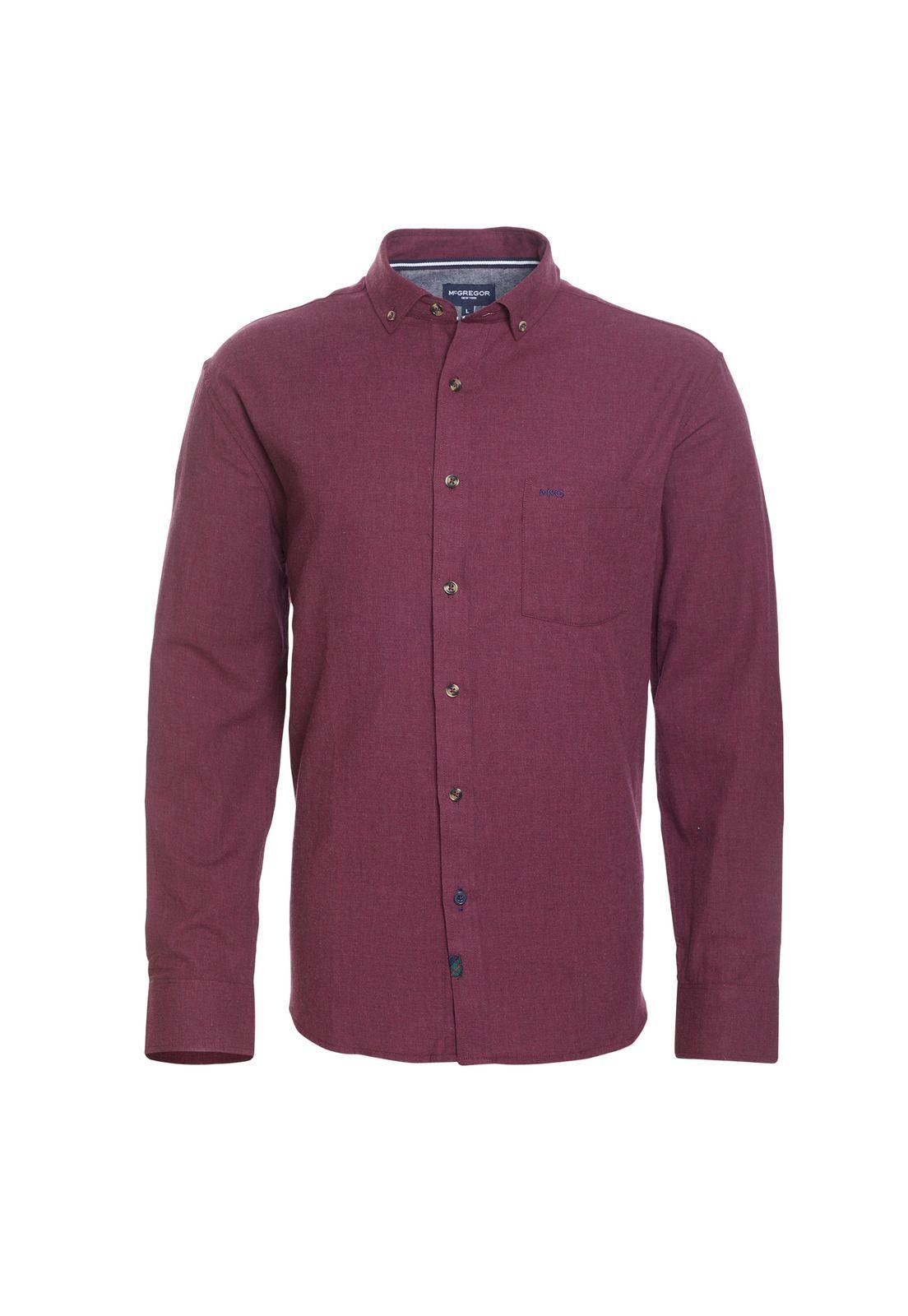 CAMISA MANGA LARGA COTTON BRUSHED COMFORT FIT-1