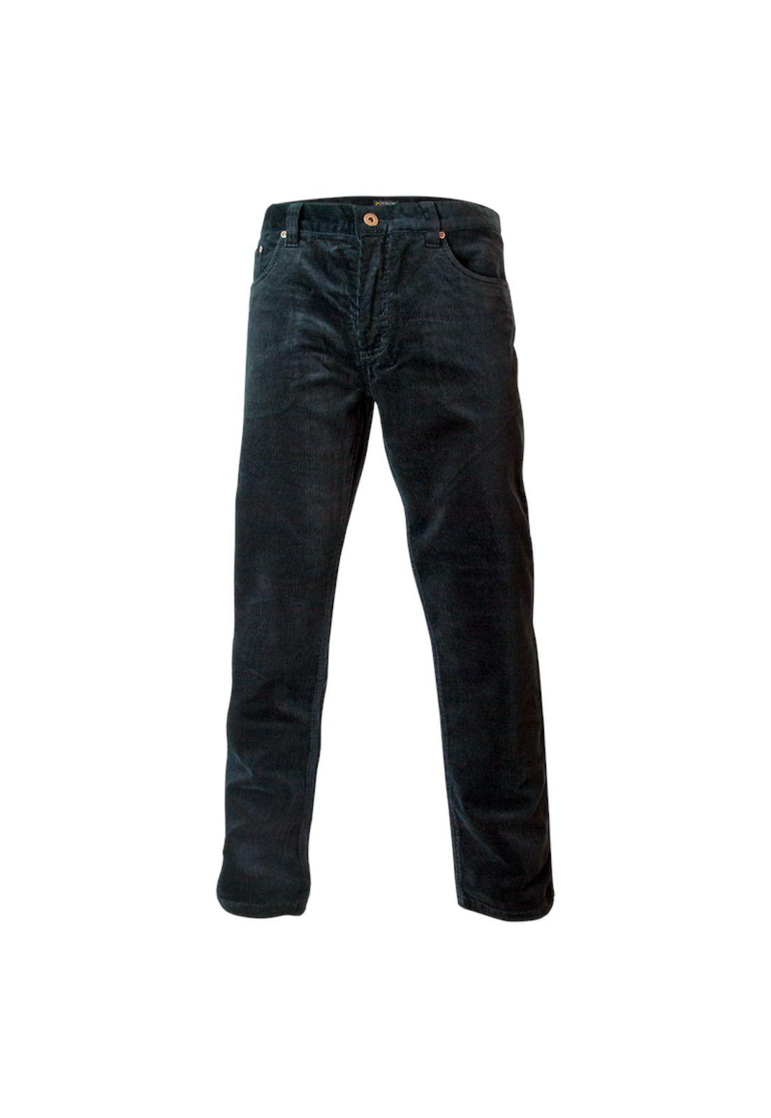 Pantalón Cotelé Spandex Regular Fit-0