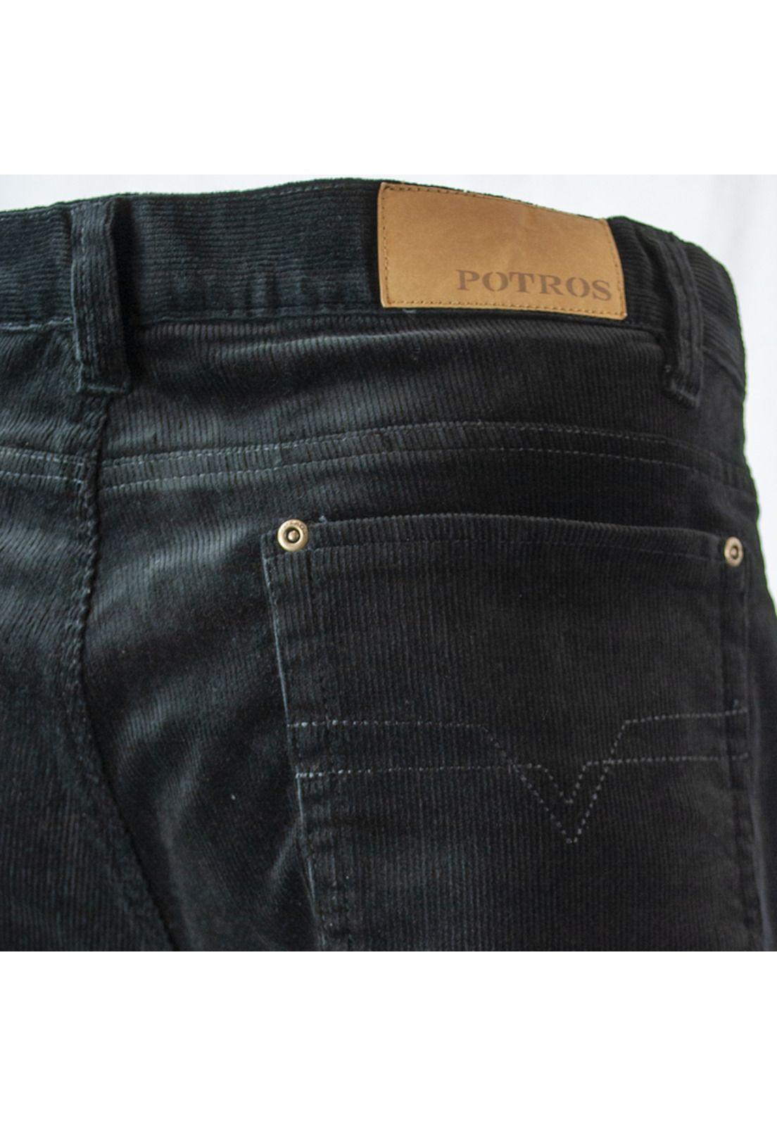 Pantalón Cotelé Spandex Regular Fit-4