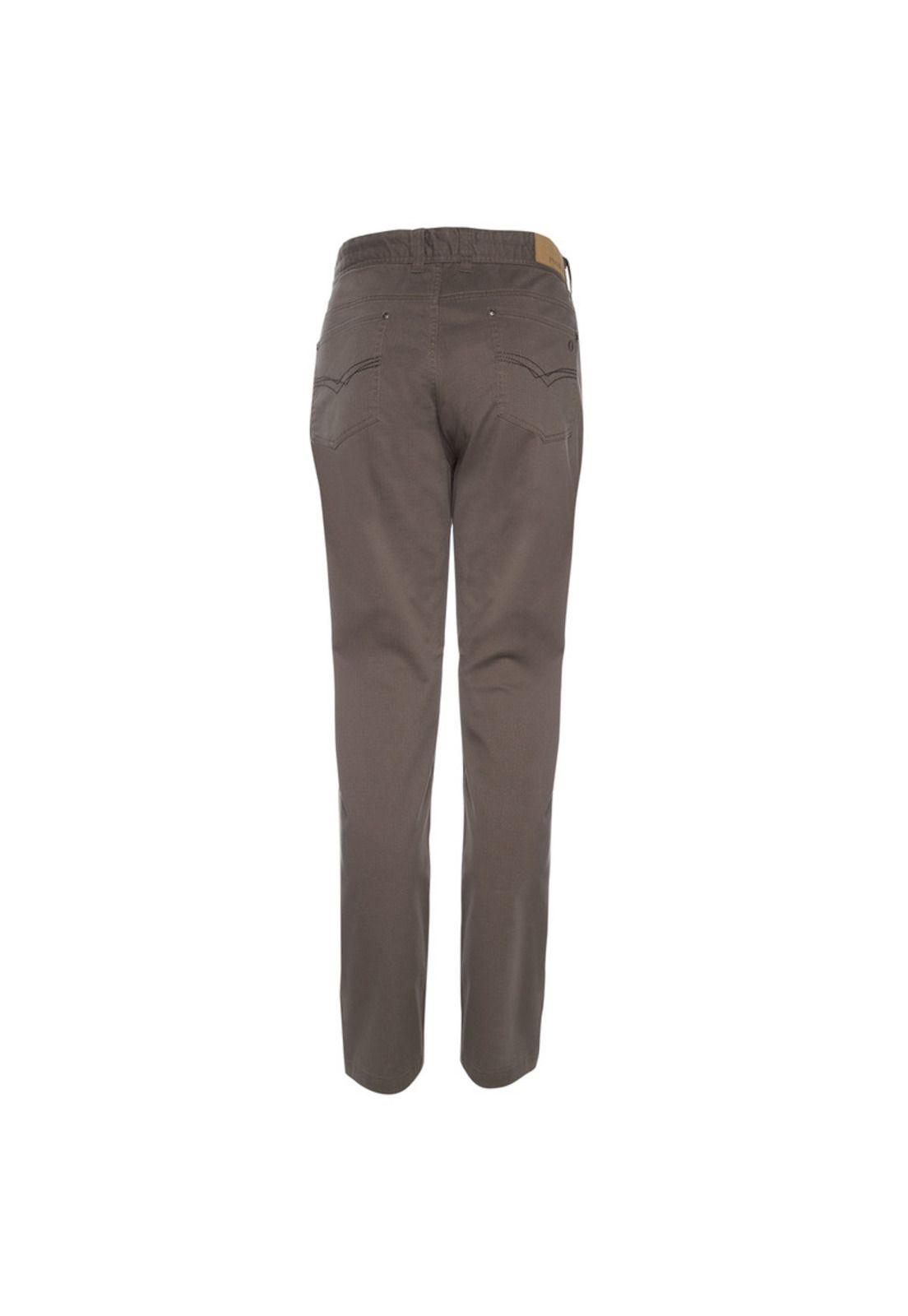 Pantalón Gabardina Microprint 5 Bolsillos Slim Fit-2
