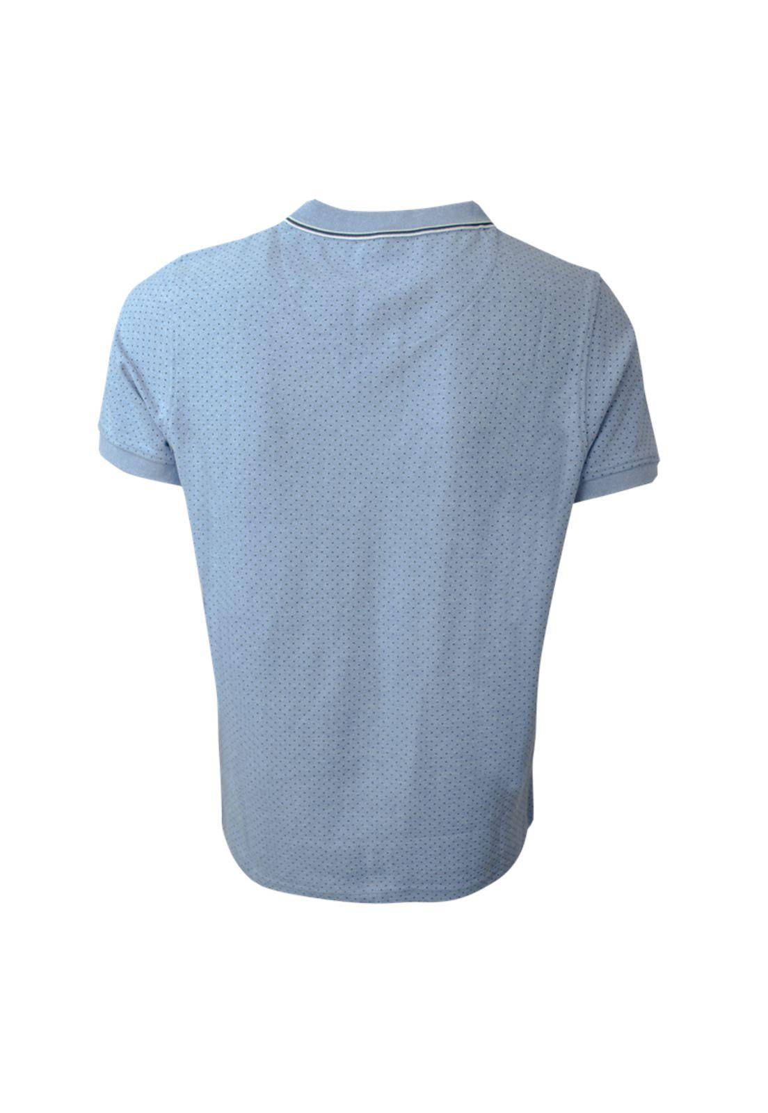 Polera Pique Melange Estampada-2