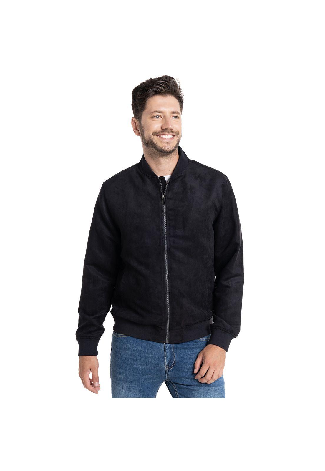 Chaqueta Bomber Suede Cáceres-0