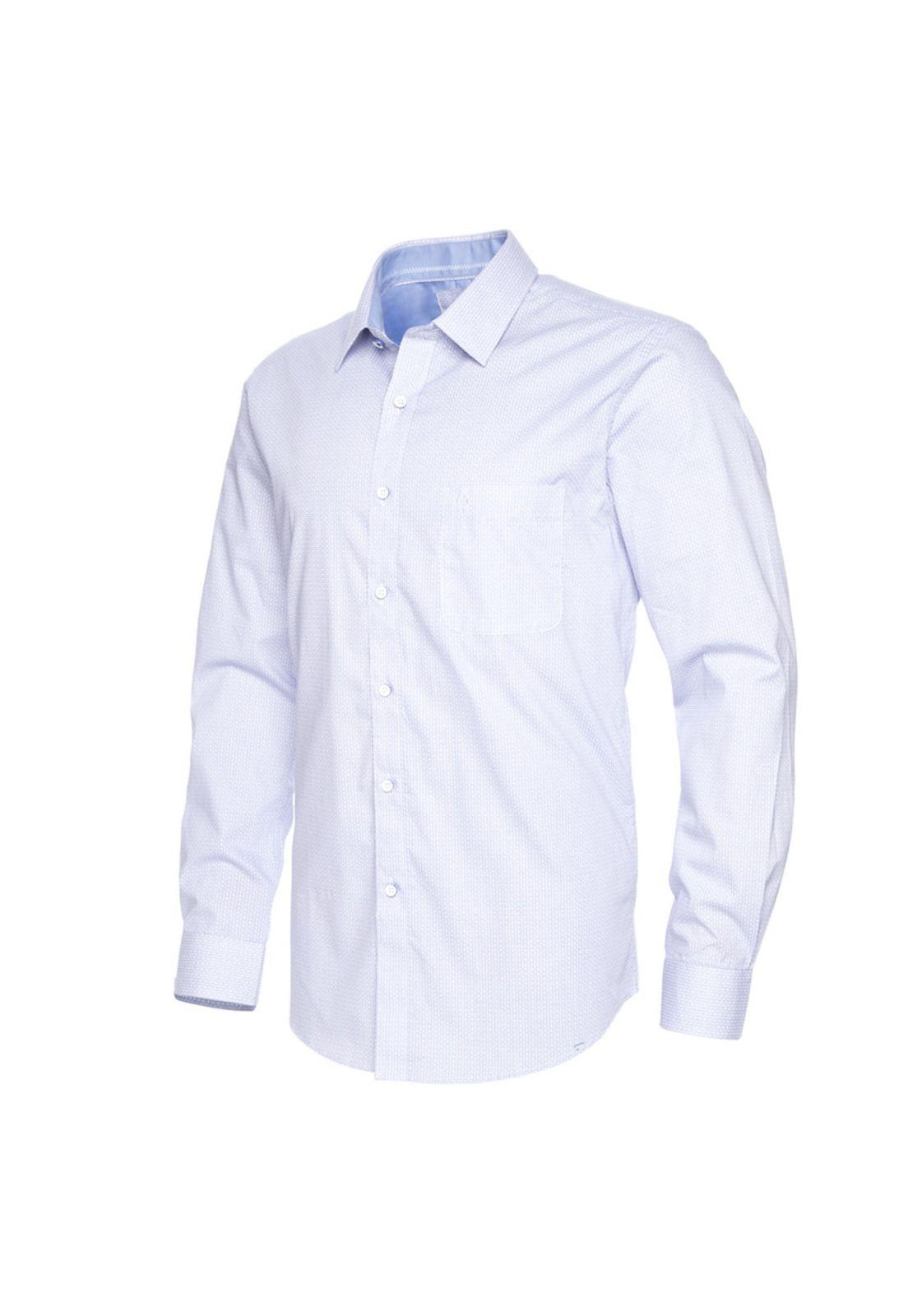 Camisa Micro Estampada Premium-1