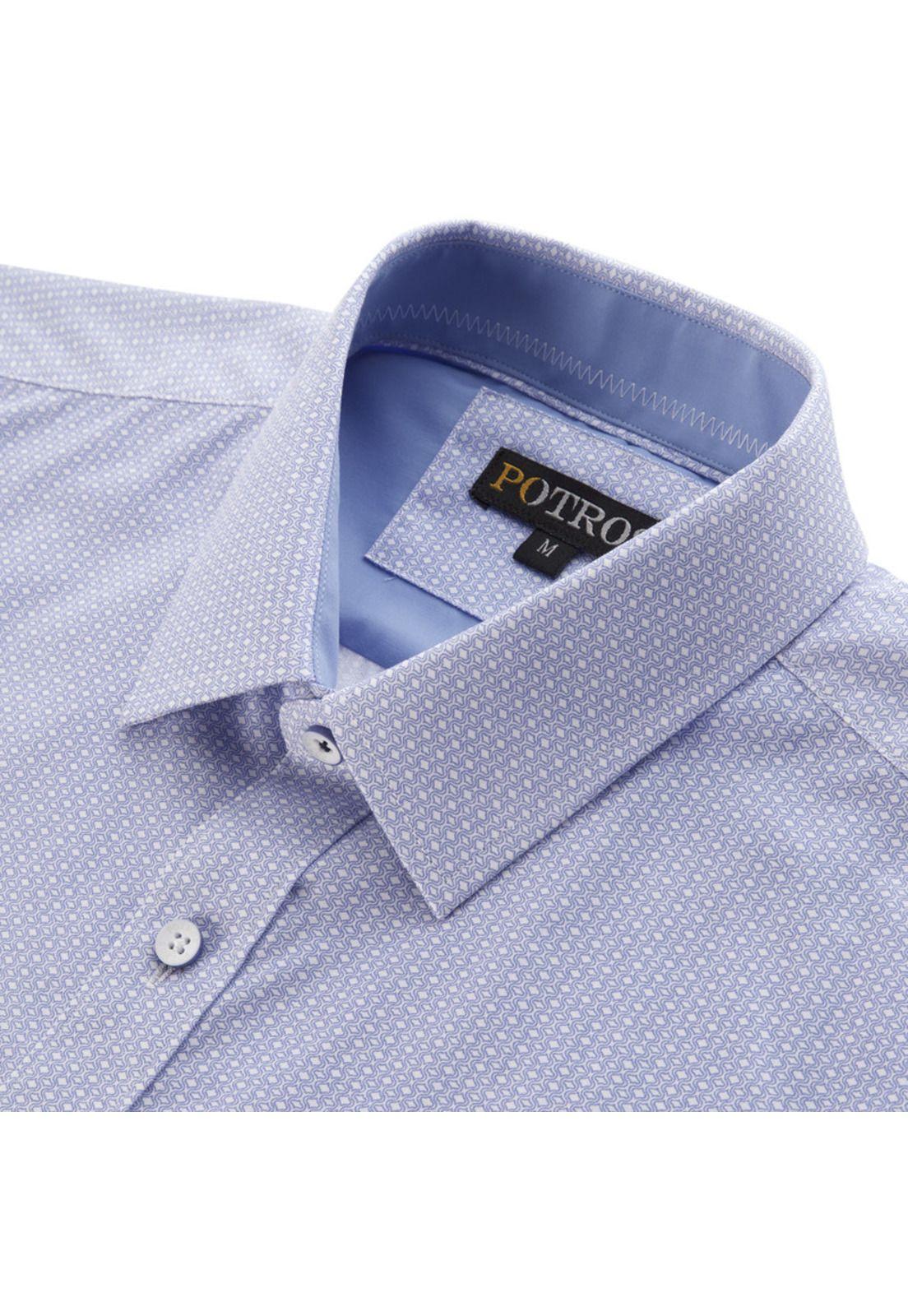 Camisa Micro Estampada Premium-3