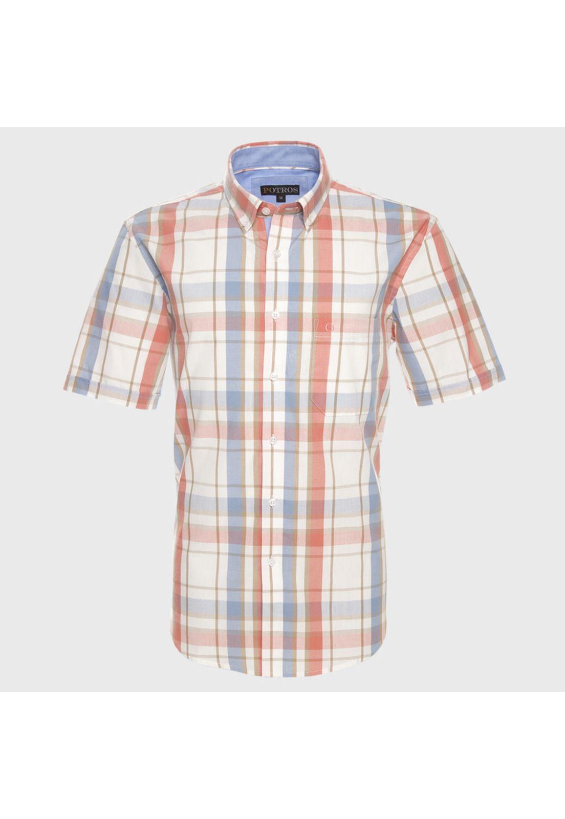 Camisa Fantasía Boton Mc-0