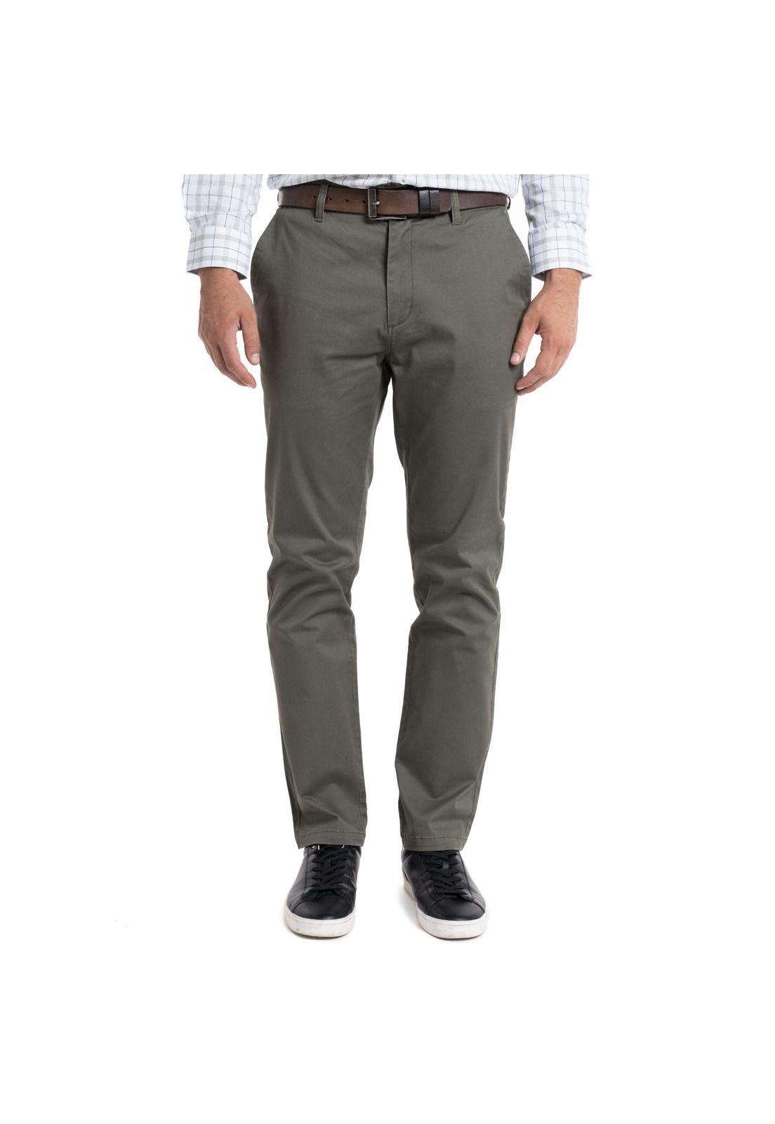 Pantalón Budapest Hombre Negro Algodón-0