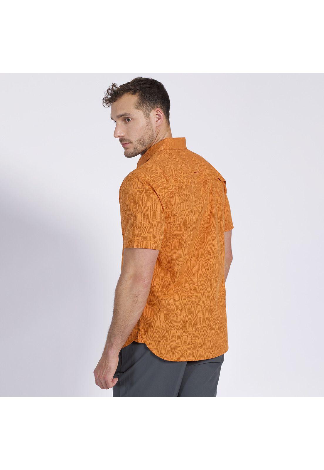 Camisa Landscape Outdoor Naranja-1