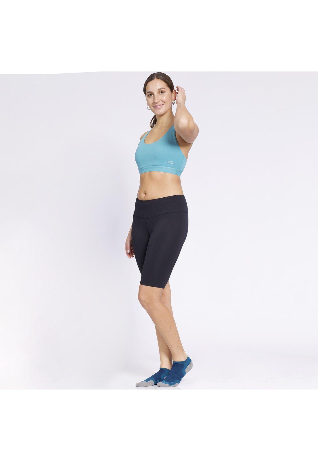 Calza Biker Mujer Negro-1