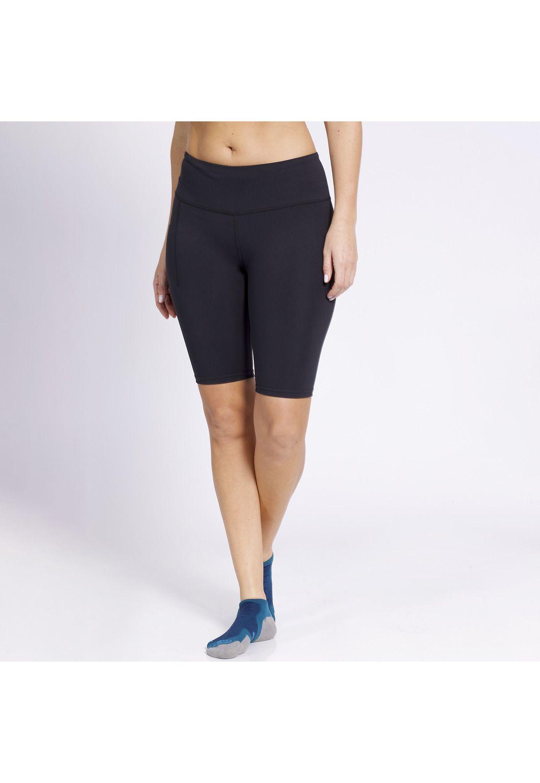 Calza Biker Mujer Negro-2