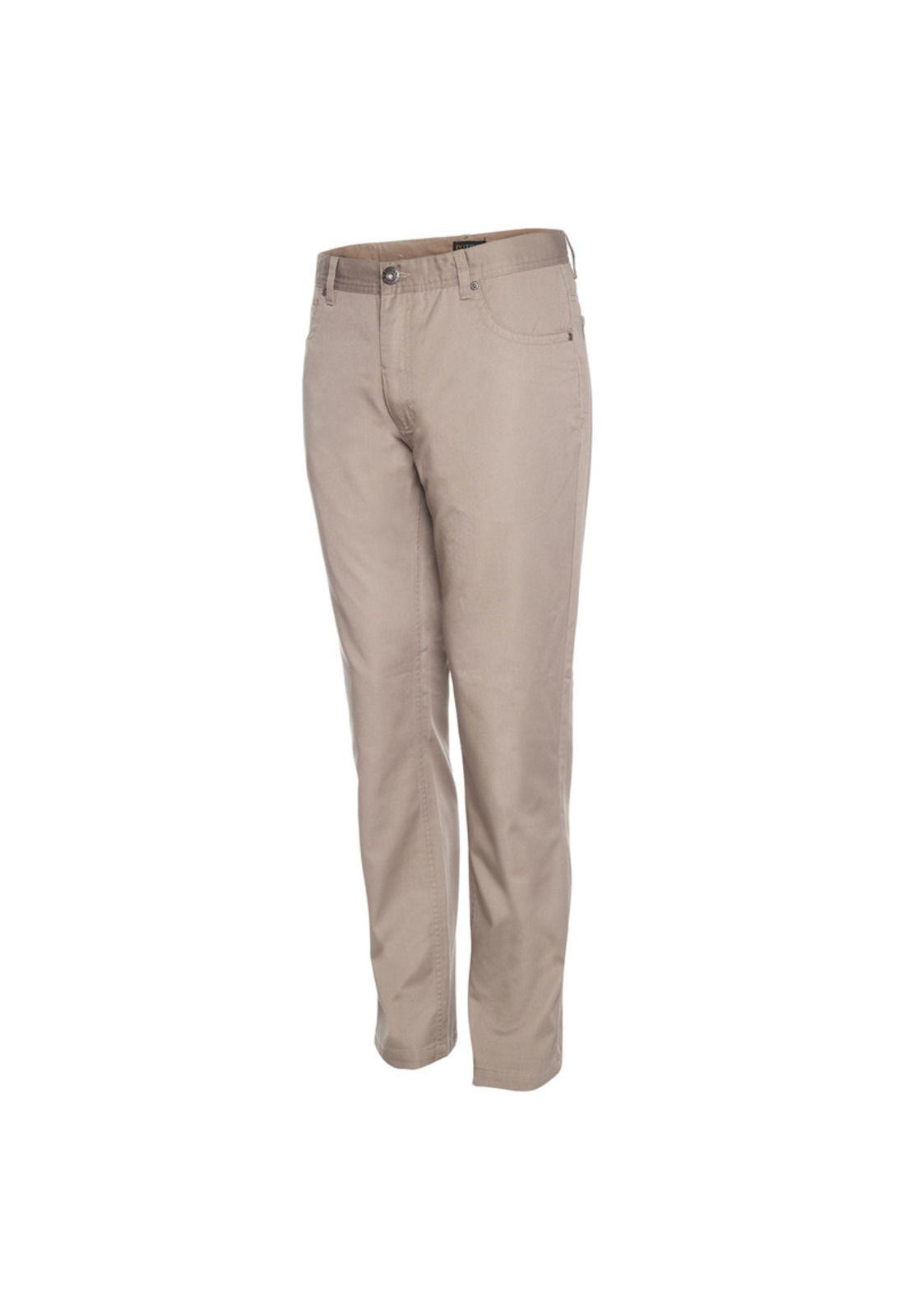 Pantalón Gabardina 5 Bolsillos Regular Fit-1