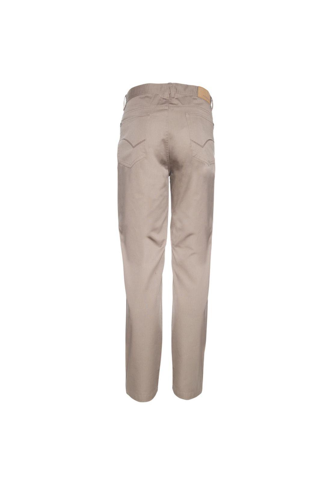 Pantalón Gabardina 5 Bolsillos Regular Fit-2