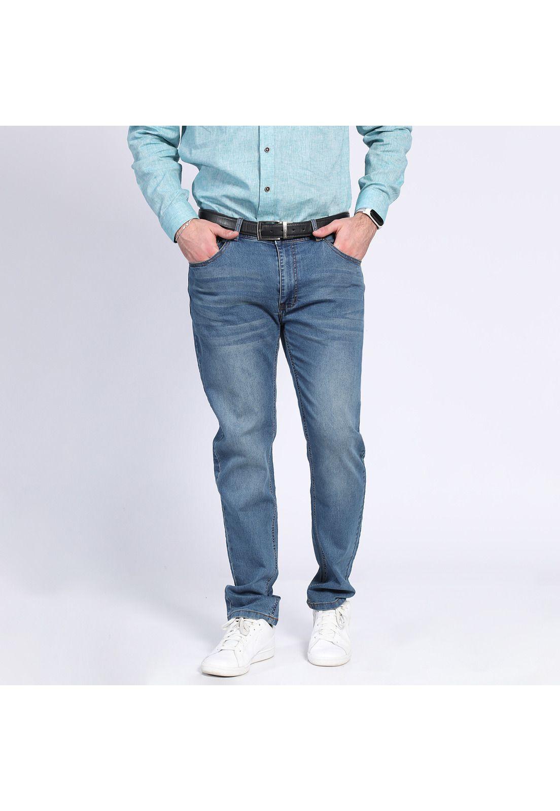 Jeans Linea Spandex Slim Fit Denim-0