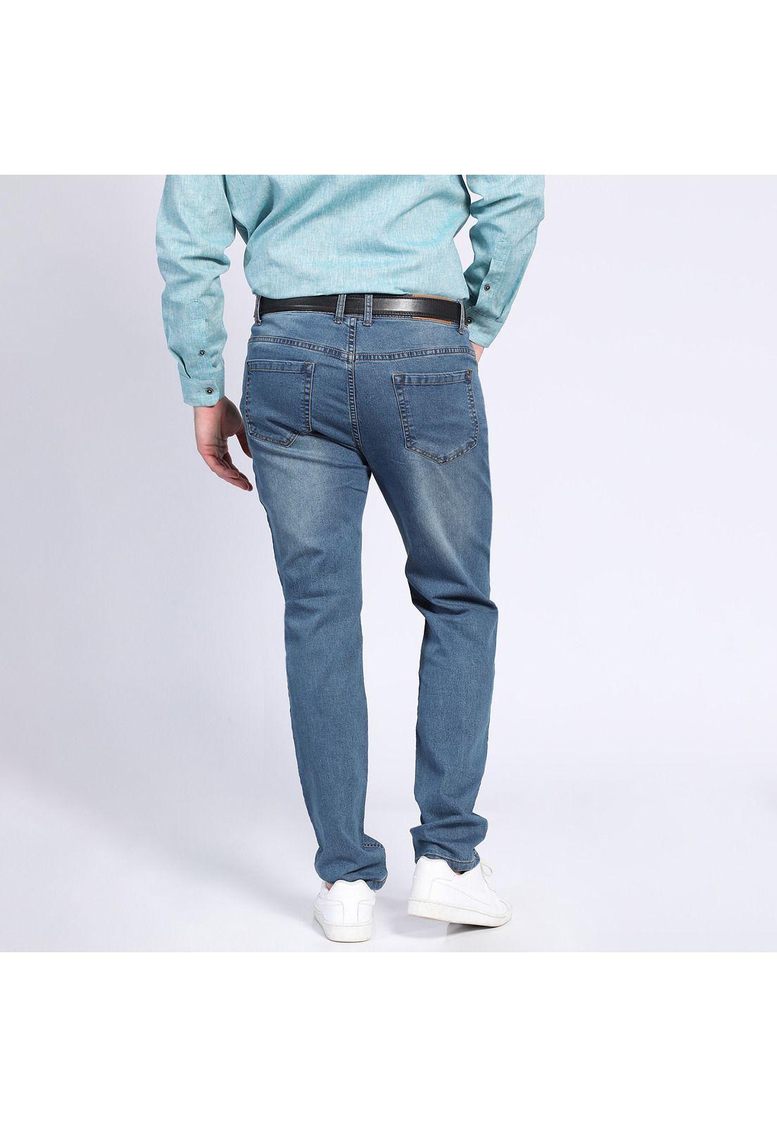Jeans Linea Spandex Slim Fit Denim-1