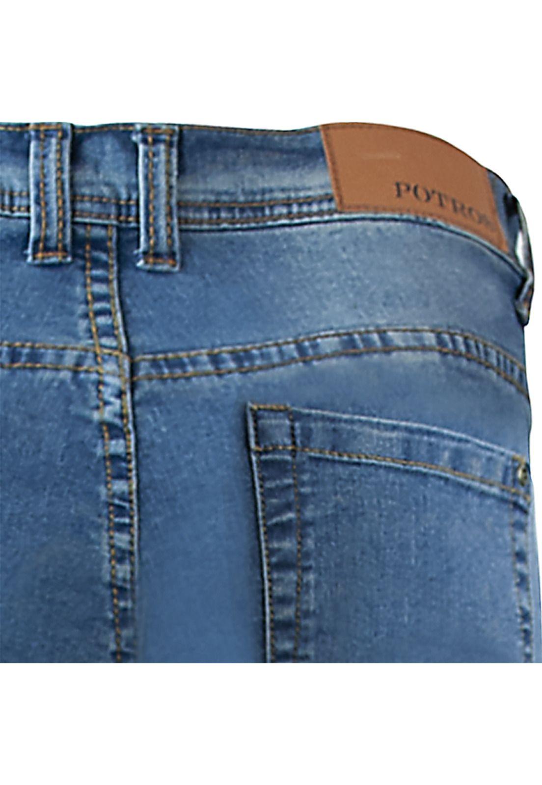 Jeans Linea Spandex Slim Fit Denim-6