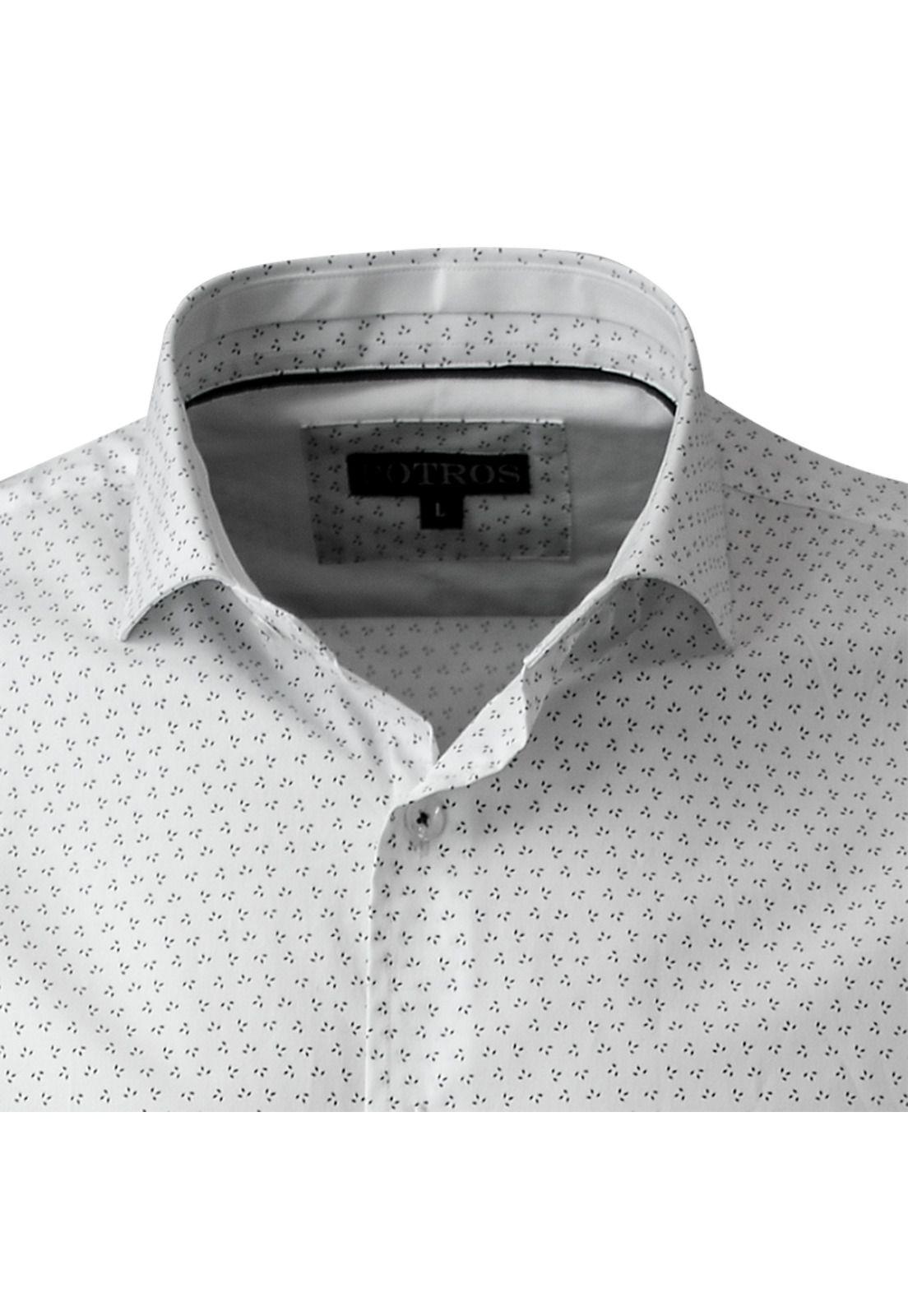 Camisa Estampada Spandex Ultra Slim-3