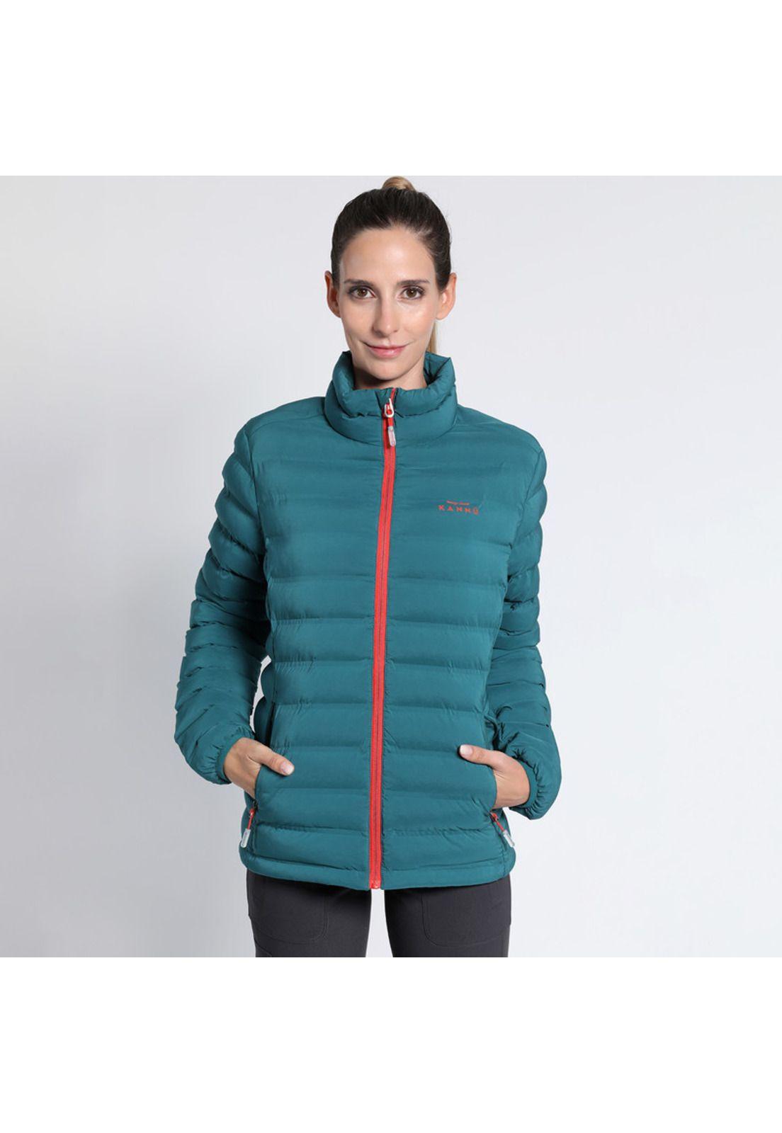 Parka Insulada Grey Mujer -0