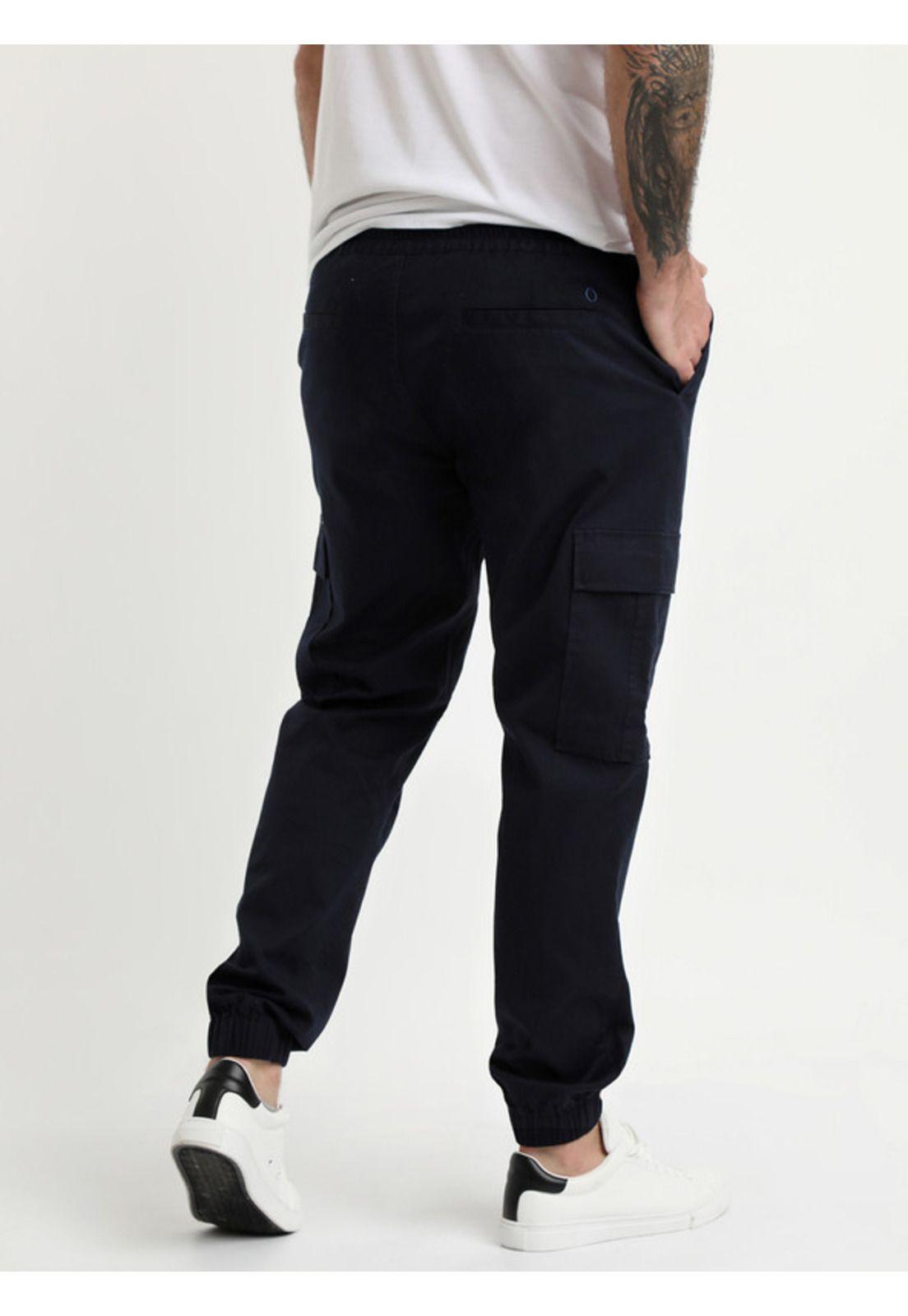 Pantalón Jogger Azul marino-1