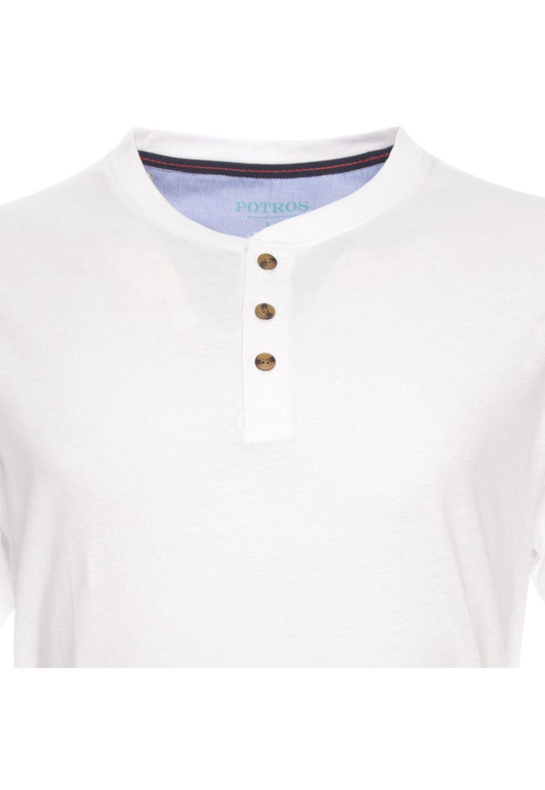 Polera Jersey Botones En Cuello-3