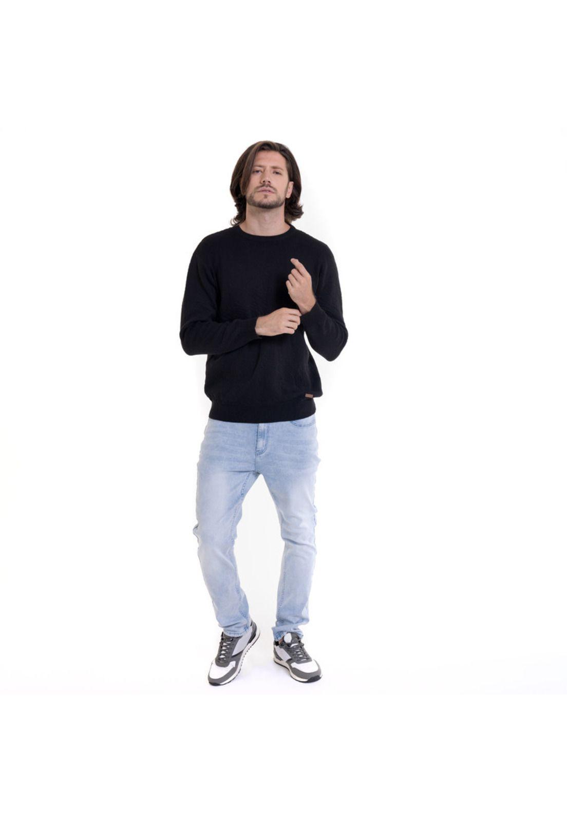 Sweater Jaqcuard Negro-2