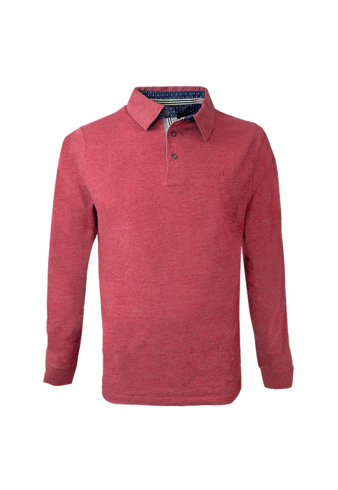 Polera Jersey Cuello Camisero-0