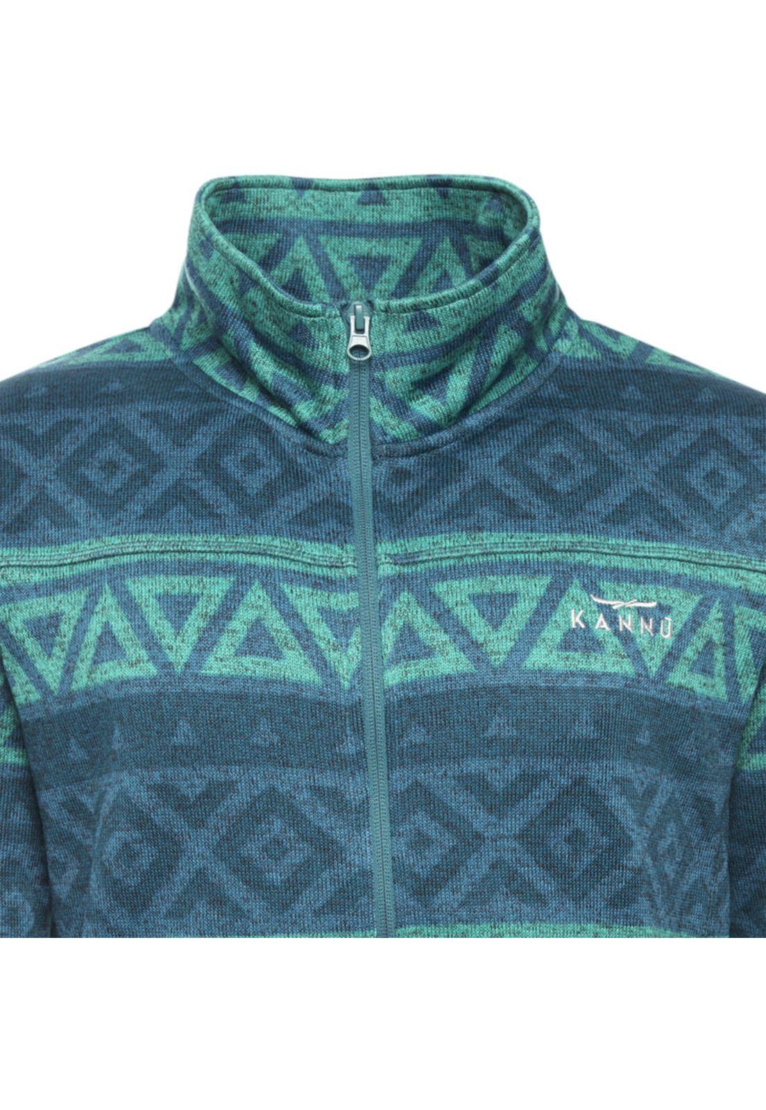 Polar Etnico Print Full Zipper Hombre-3