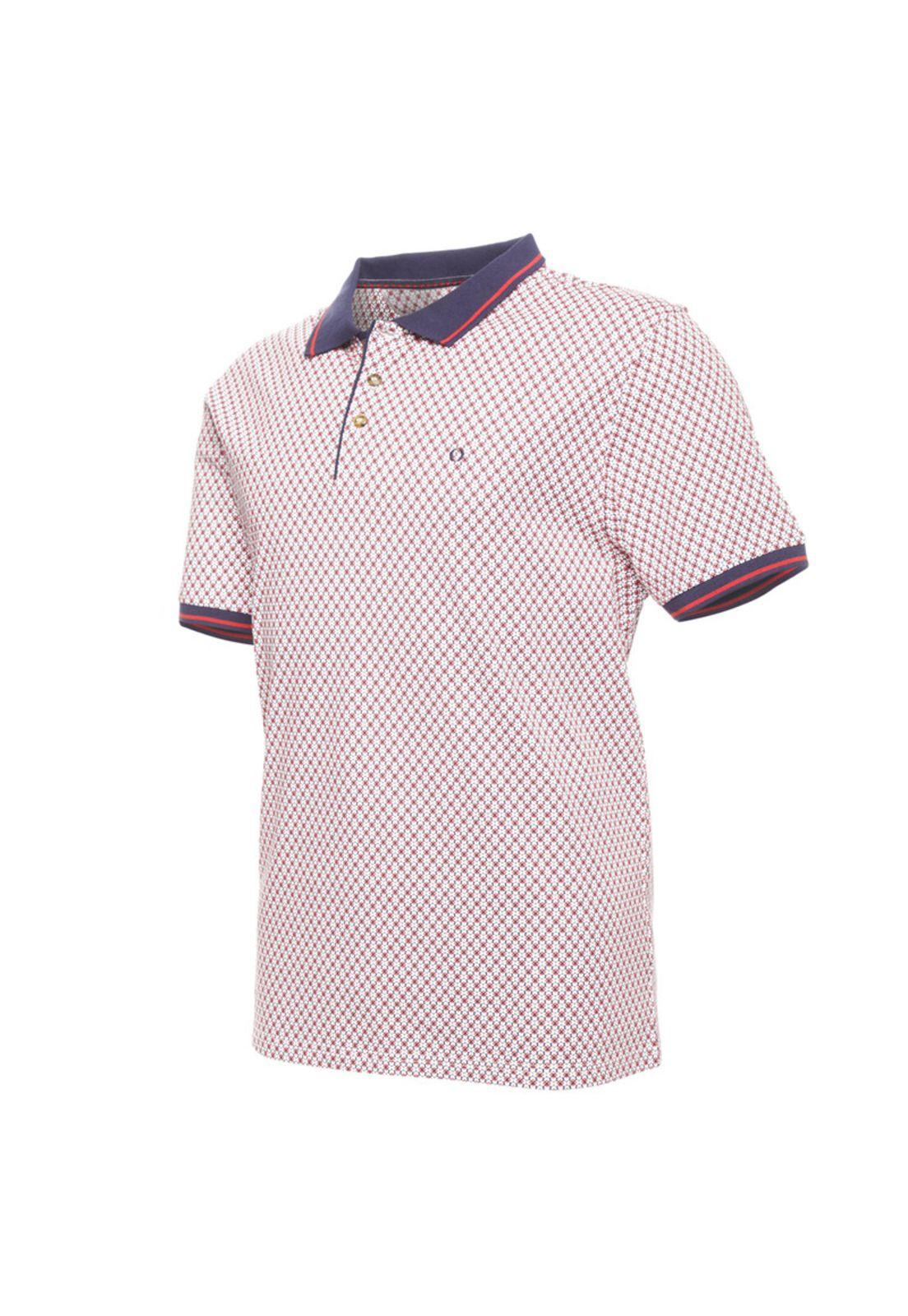 Polera Estampada Con Botones-1
