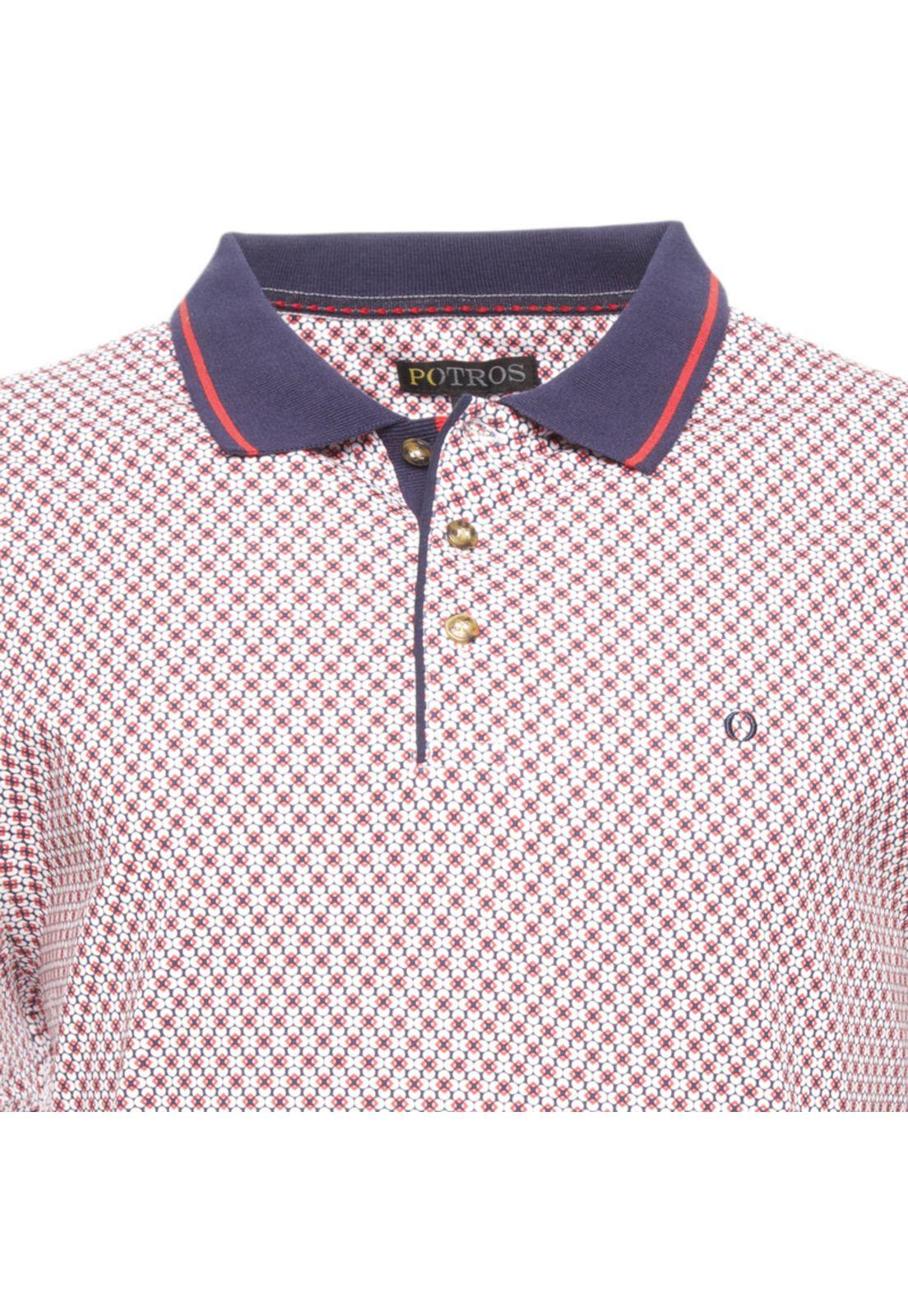 Polera Estampada Con Botones-3