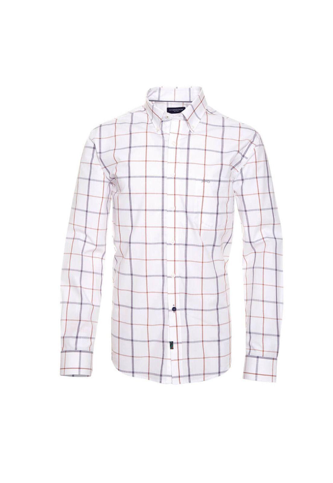 Camisa Casual Escocesa-0