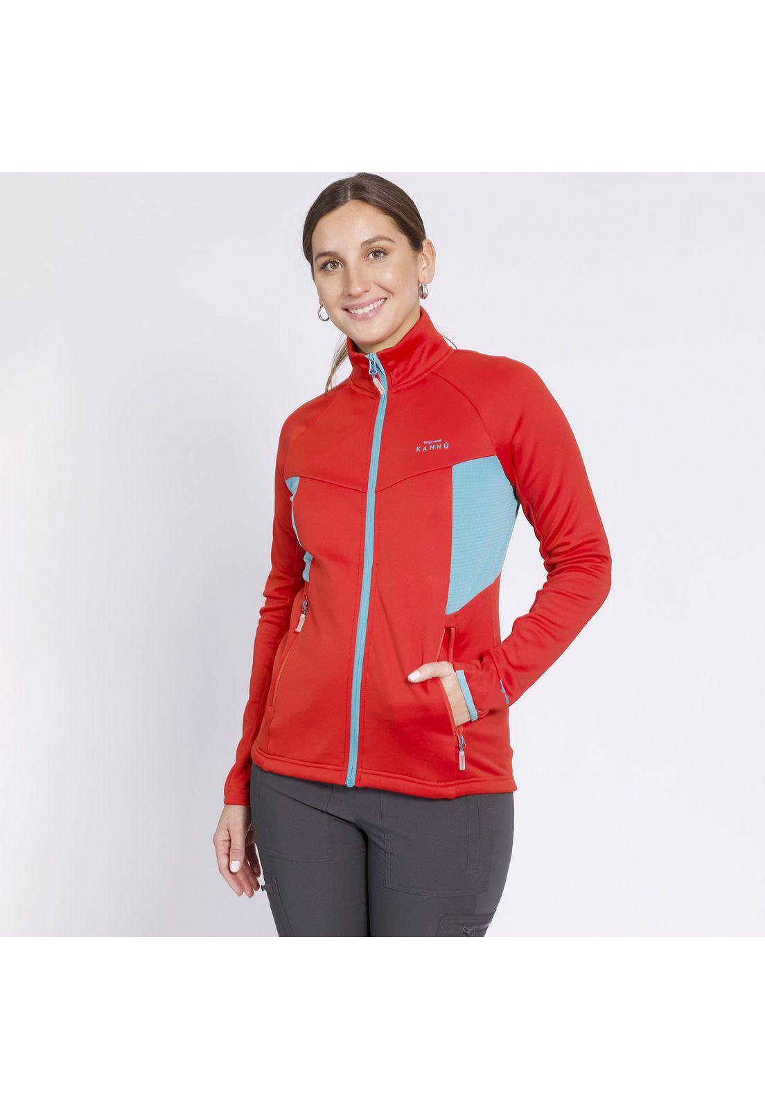 Polar Square Renovation Full Zip Mujer Naranja-0