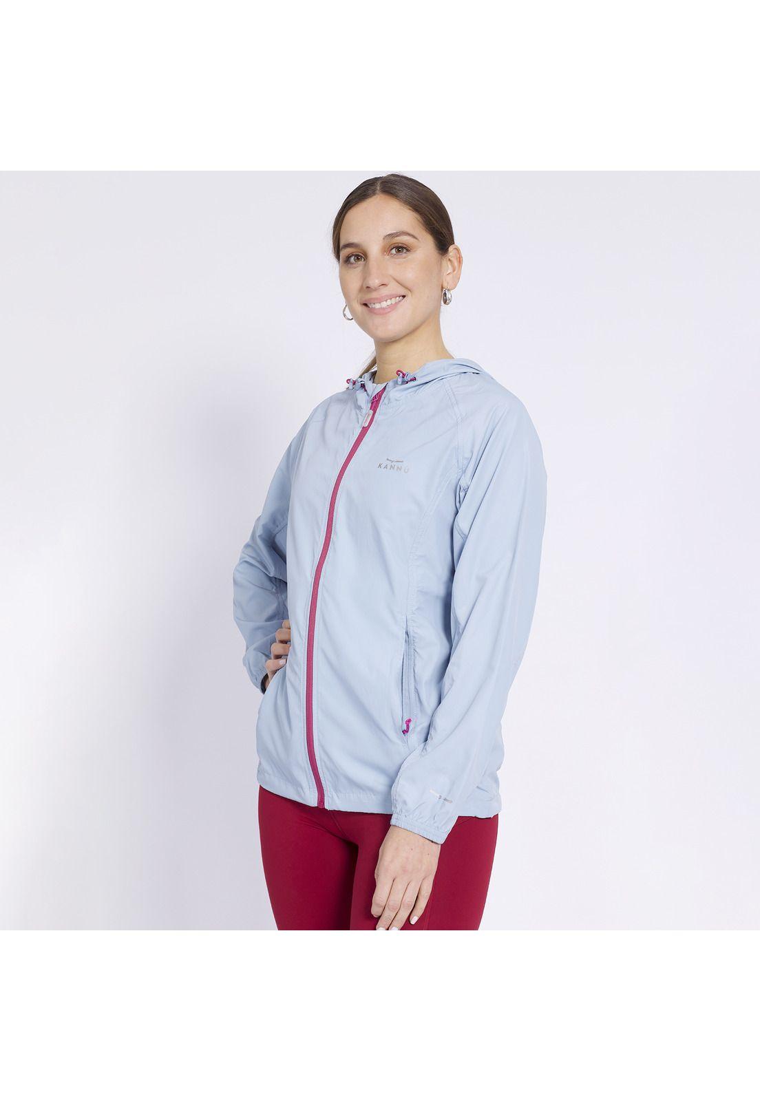 Cortaviento Active Wind Mujer Celeste-1