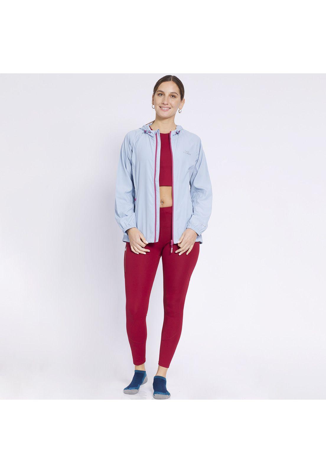 Cortaviento Active Wind Mujer Celeste-2