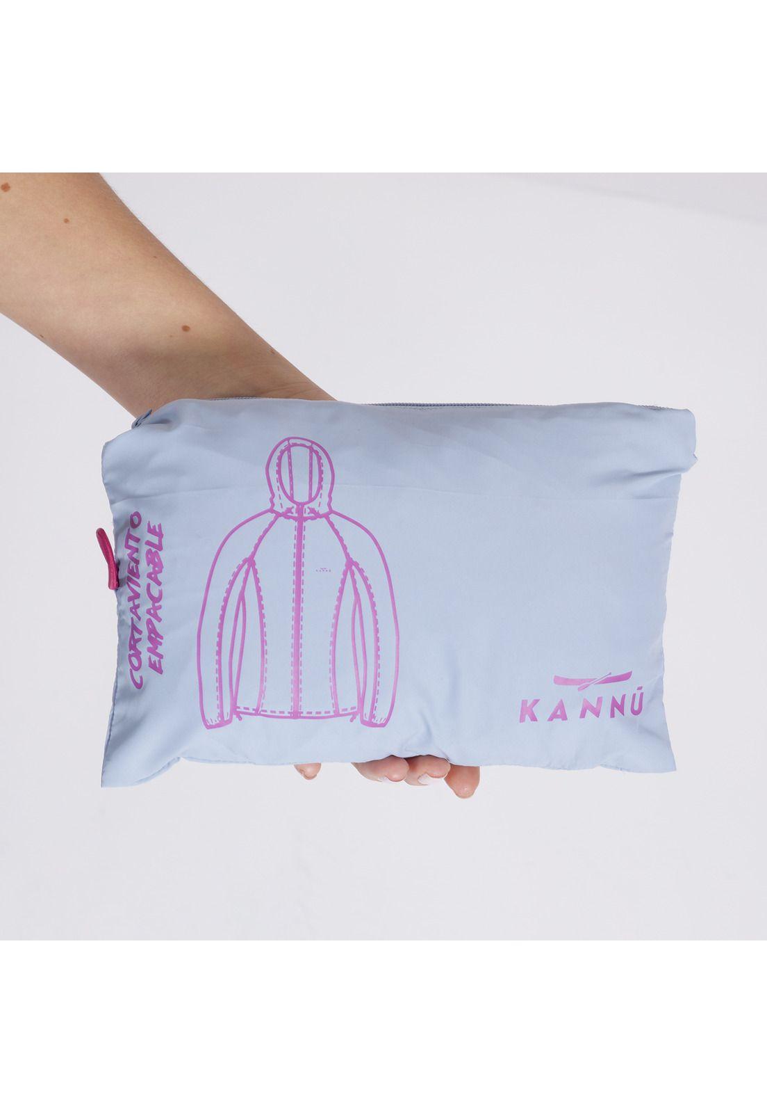 Cortaviento Active Wind Mujer Celeste-3