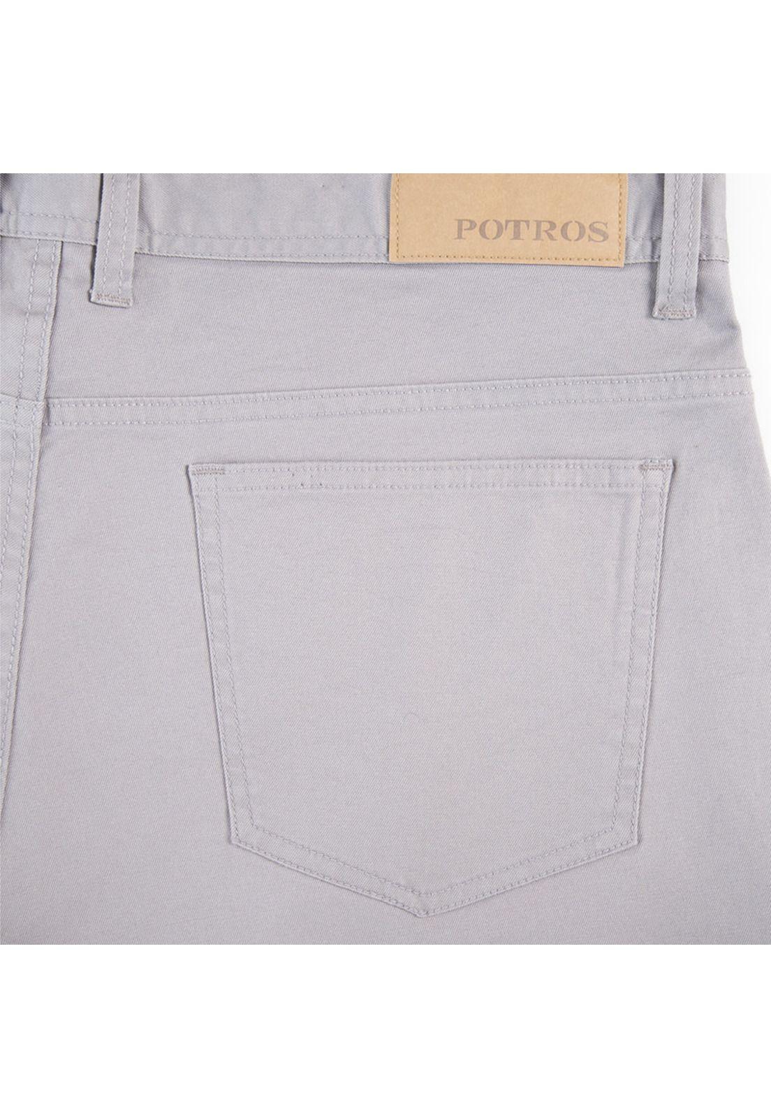 Pantalón Gabardina Spandex 5 Bolsillos Slim Fit-3
