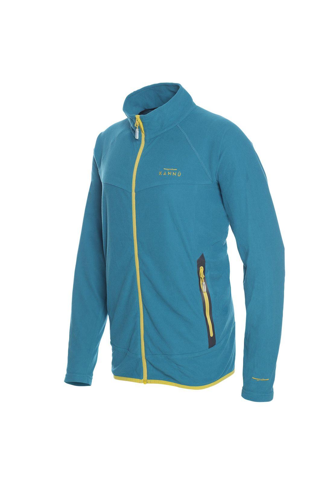 Polar Square Full Zipper Hombre Turquesa-3