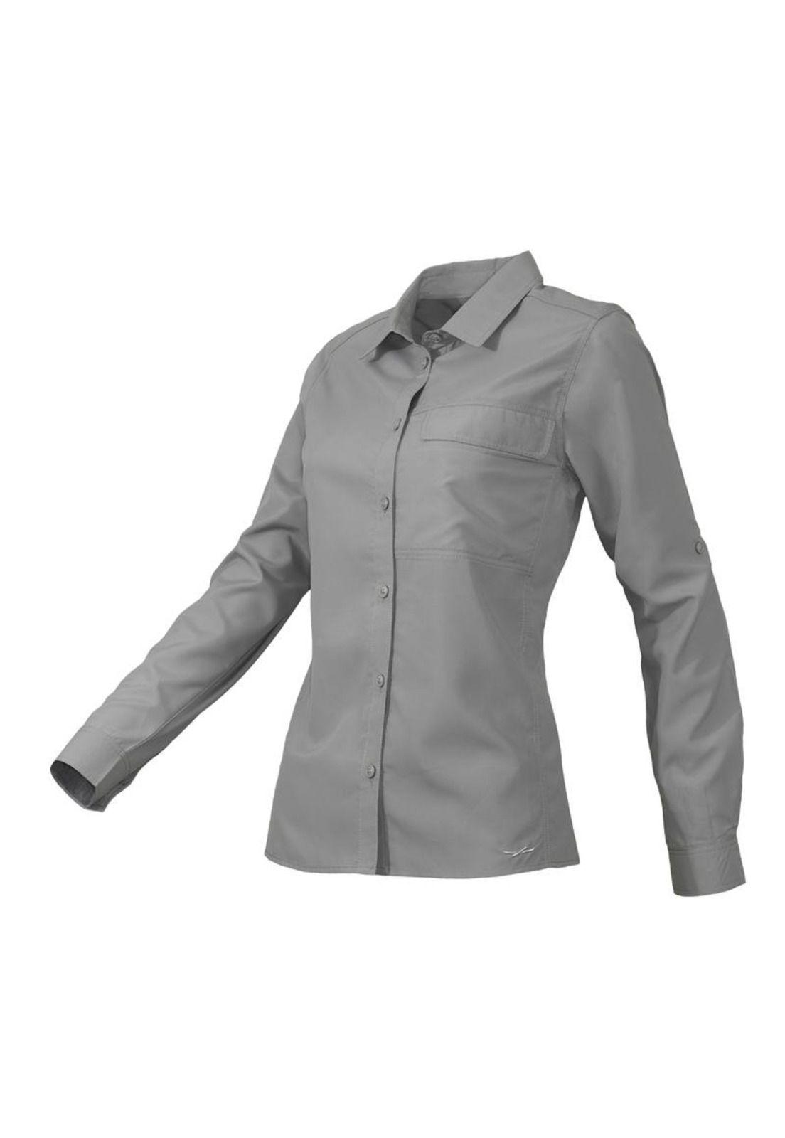 Blusa Mujer M/L Gris-1