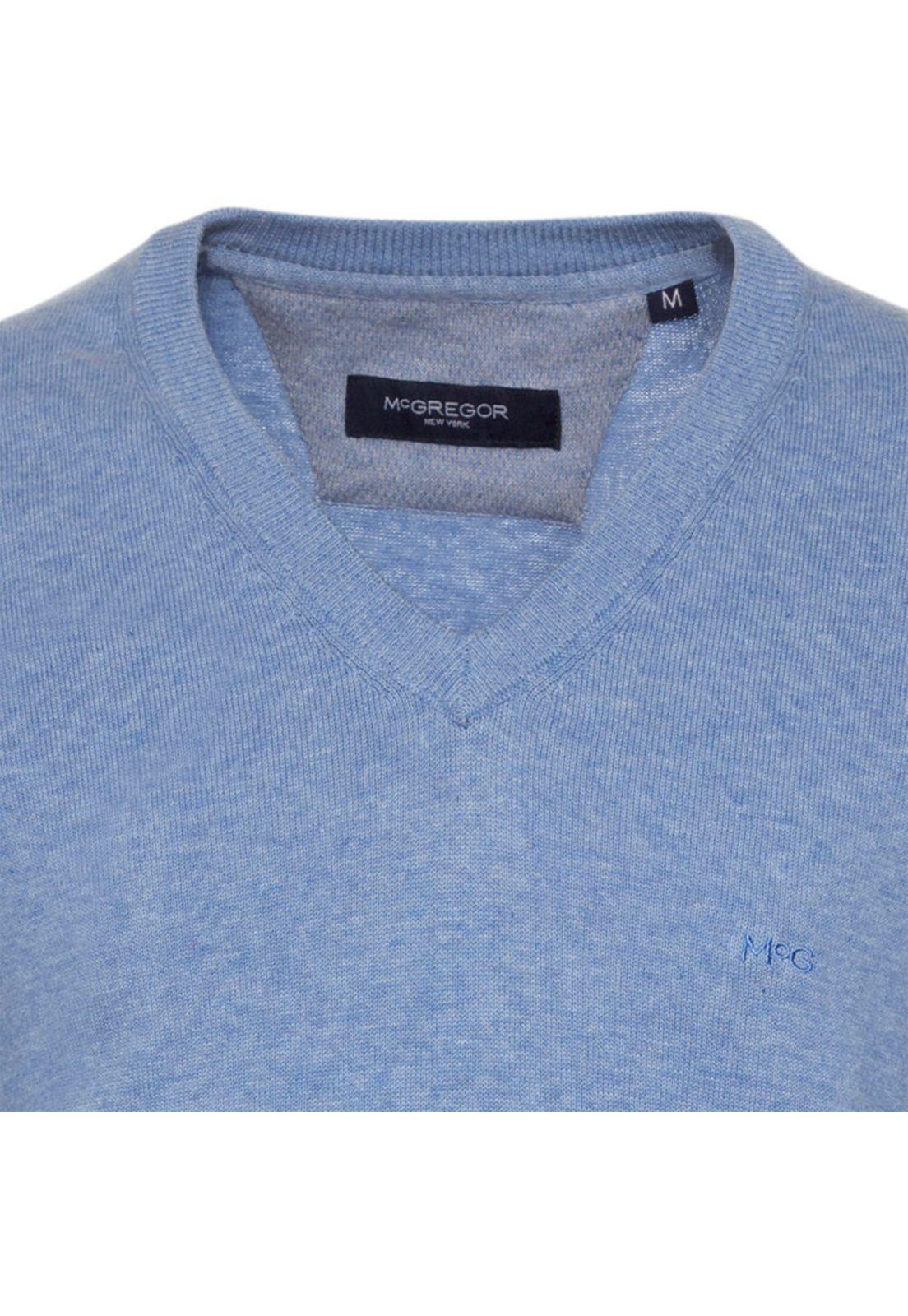 Sweater Cuello V Melange-3