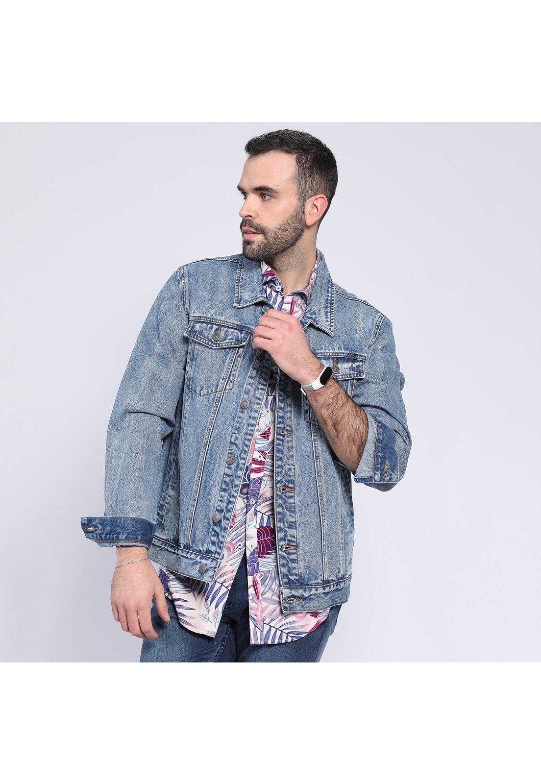 Chaqueta Full Denim Azul-0