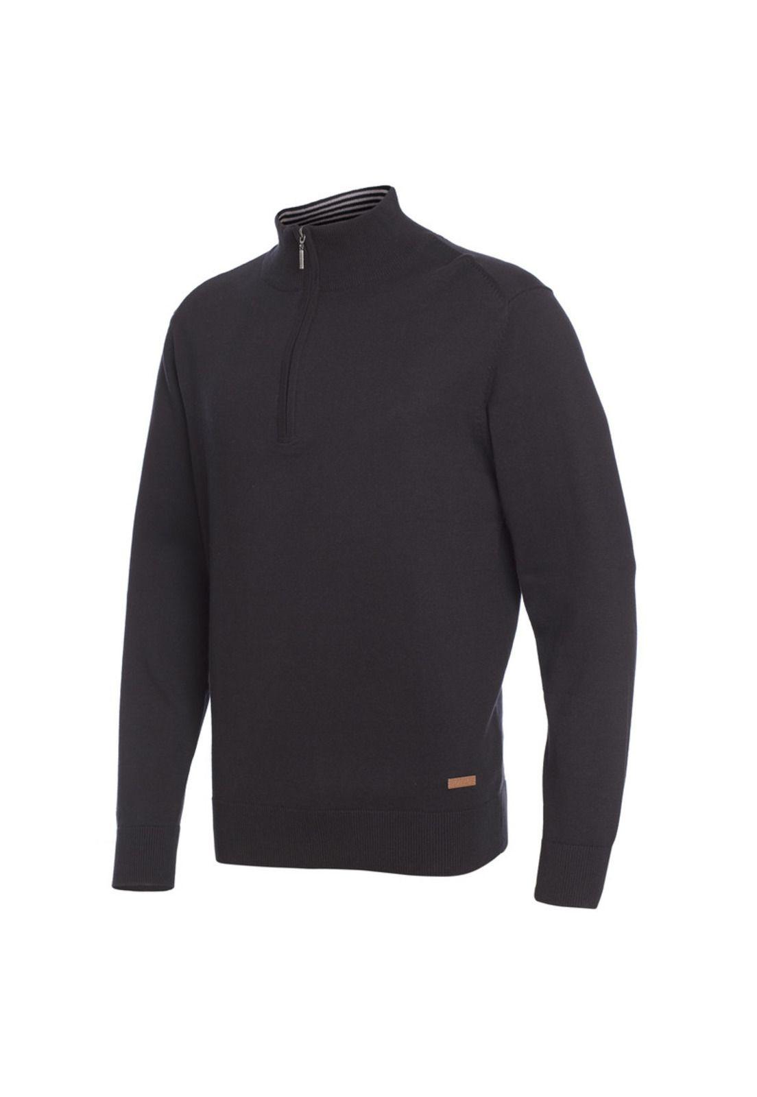 Sweater Half Zipper-1