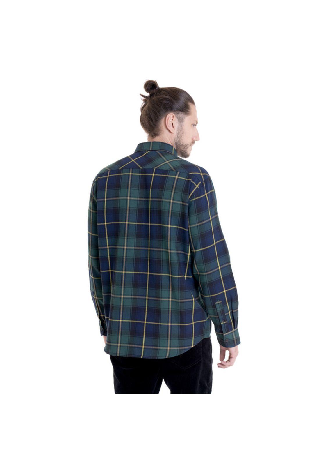 Camisa Villela Verde Oscuro-1