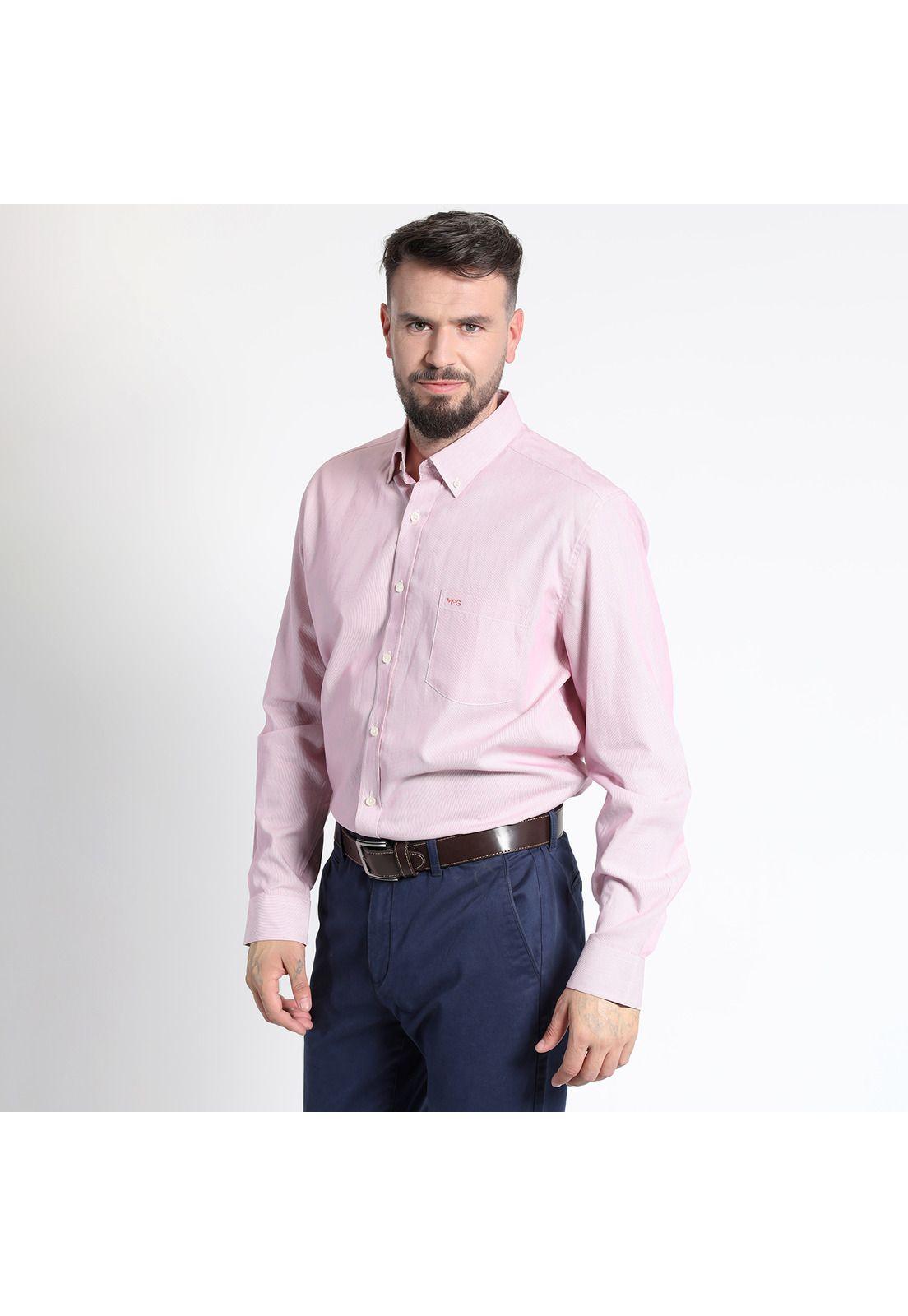 CAMISA MANGA LARGA DOBBY YD COMFORT FIT SMART-2