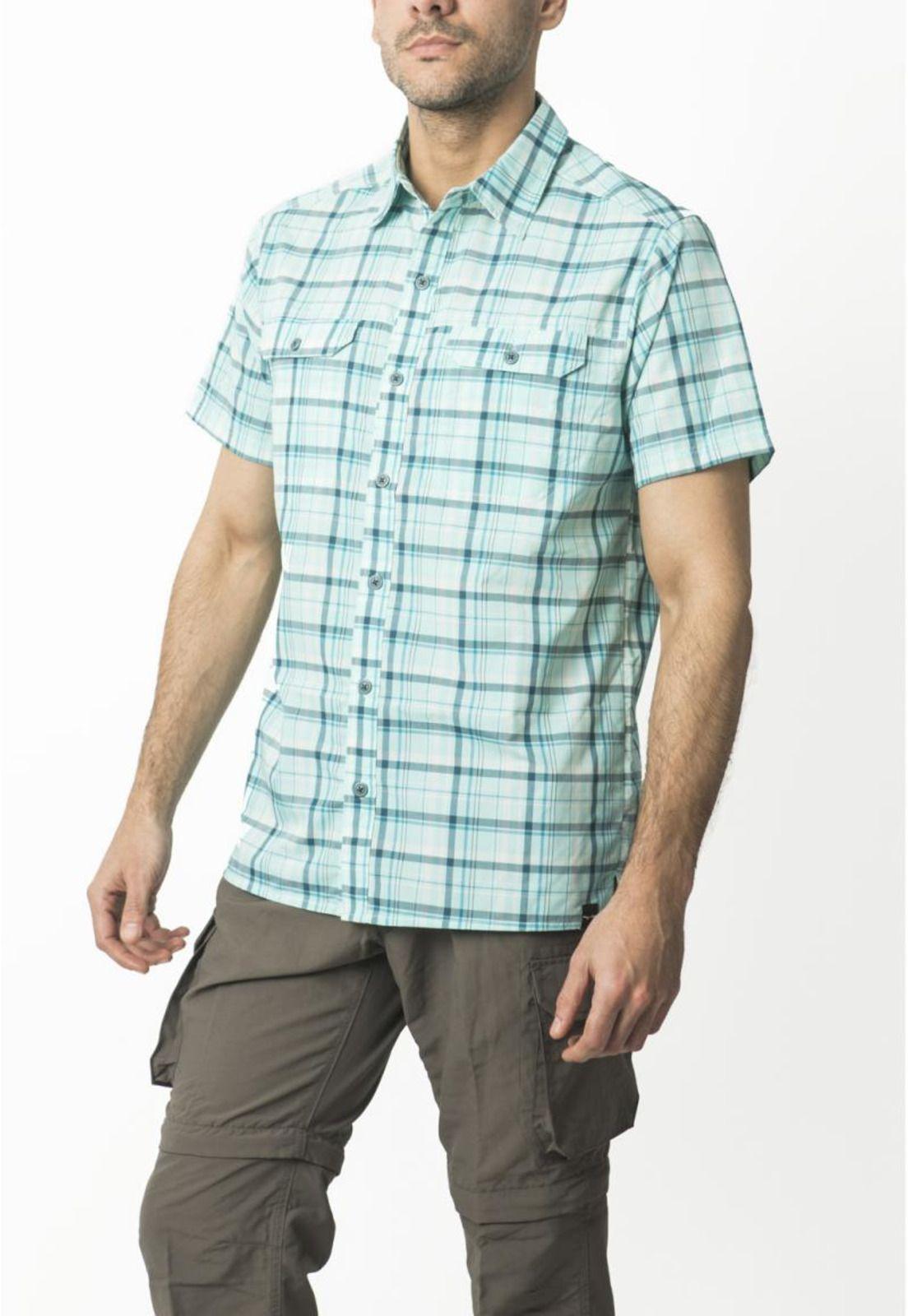 Camisa Outdoor Cuadrillé Verde-1