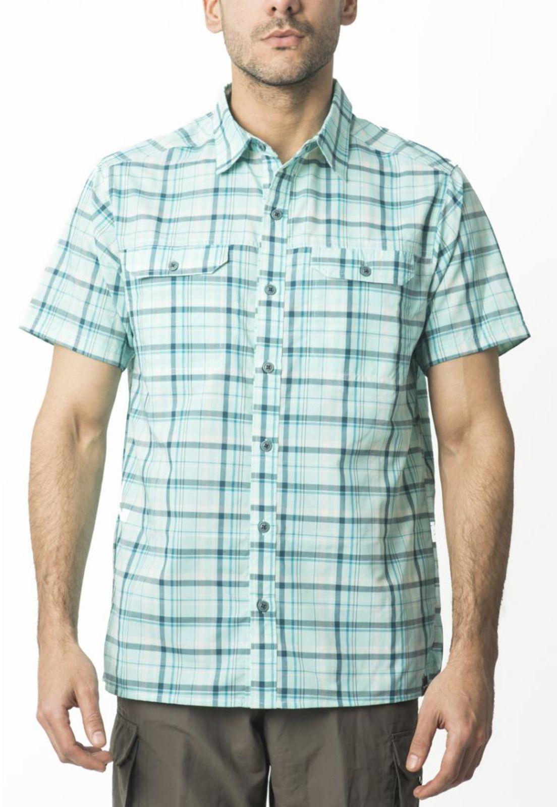 Camisa Outdoor Cuadrillé Verde-2