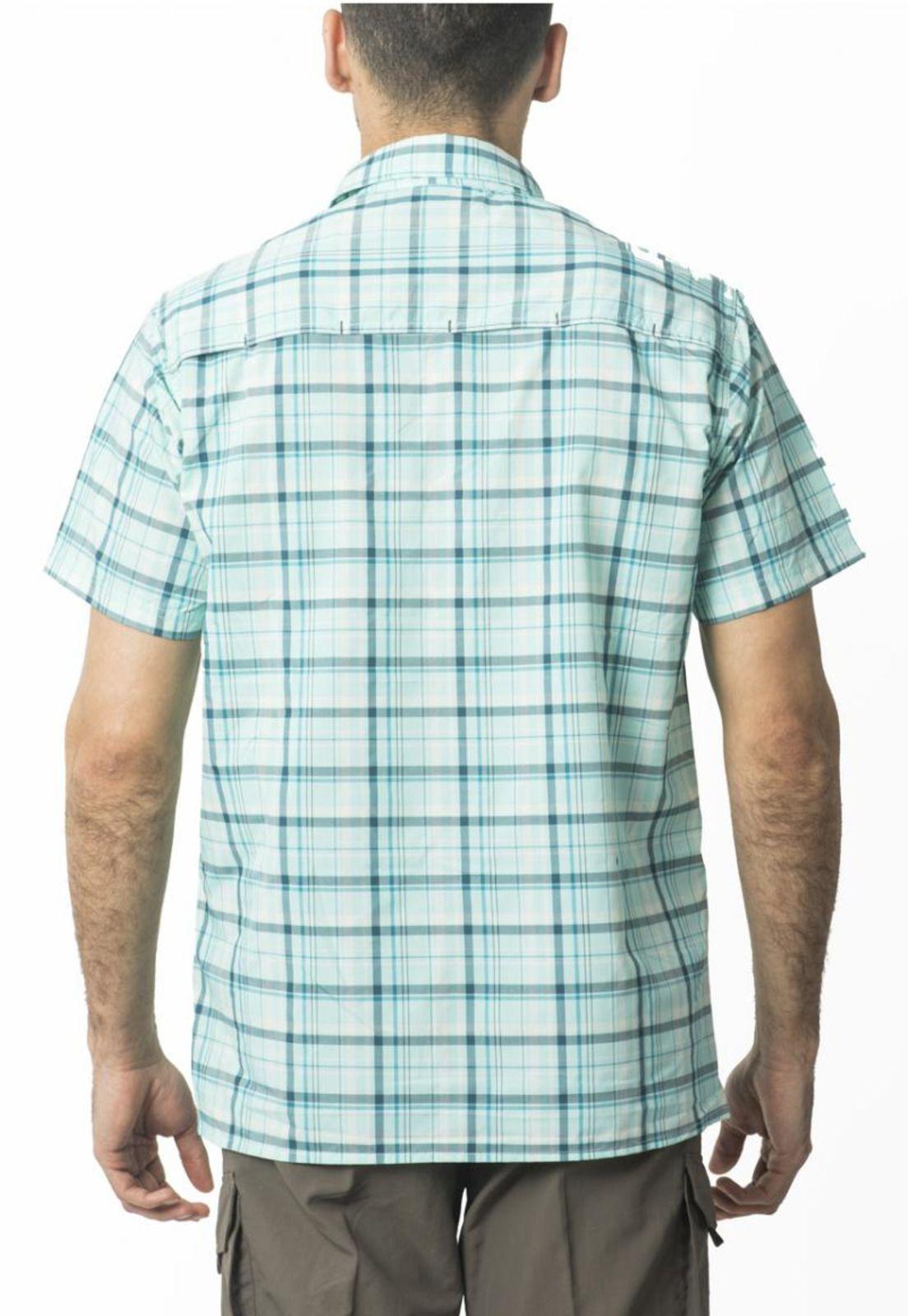 Camisa Outdoor Cuadrillé Verde-3