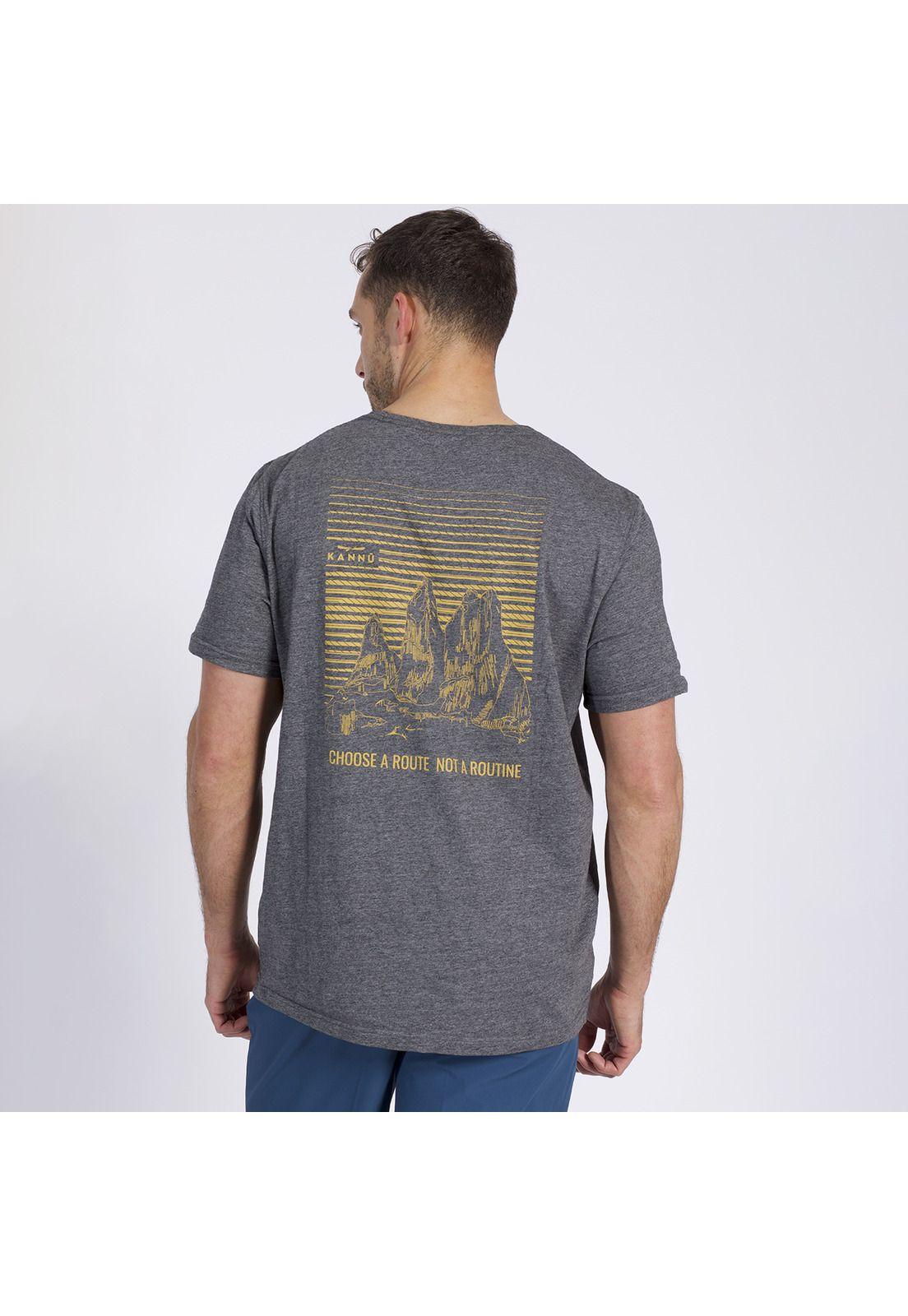 Polera Lifestyle Hombre Gris-1